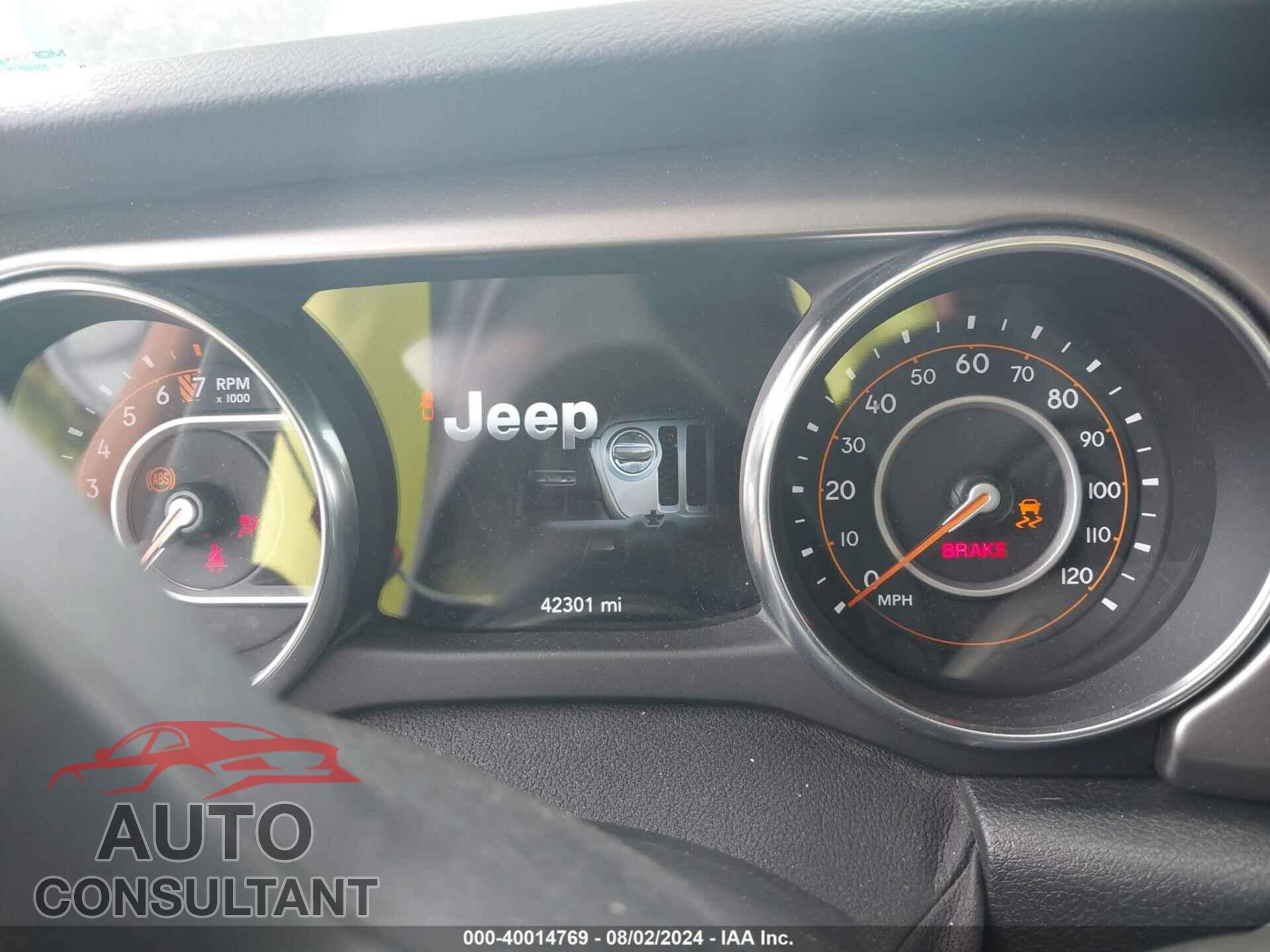 JEEP GLADIATOR 2021 - 1C6HJTAG8ML531813