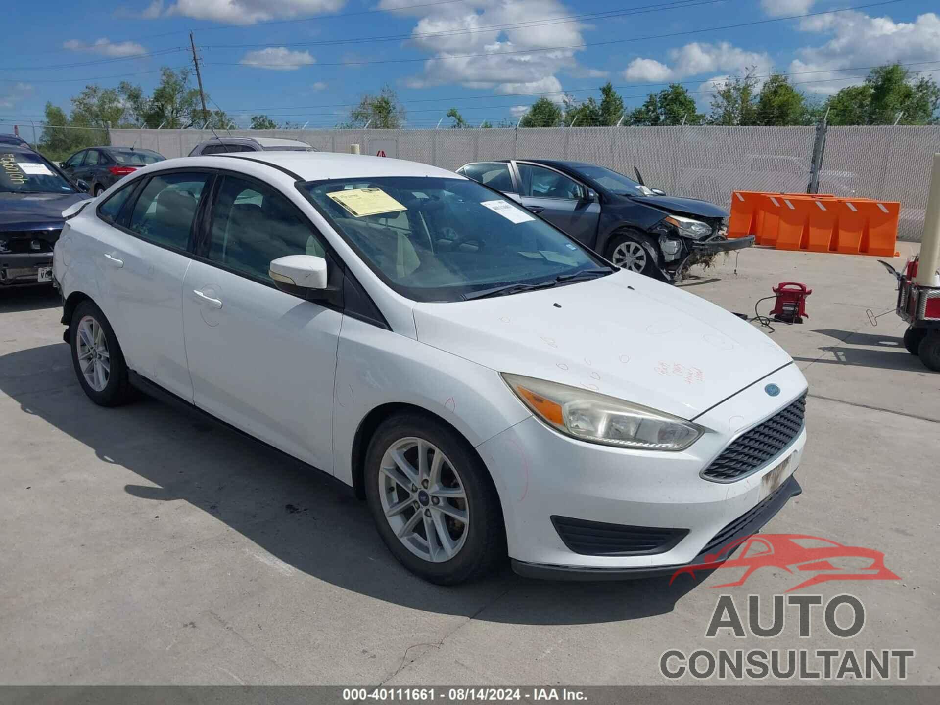 FORD FOCUS 2016 - 1FADP3F25GL212267