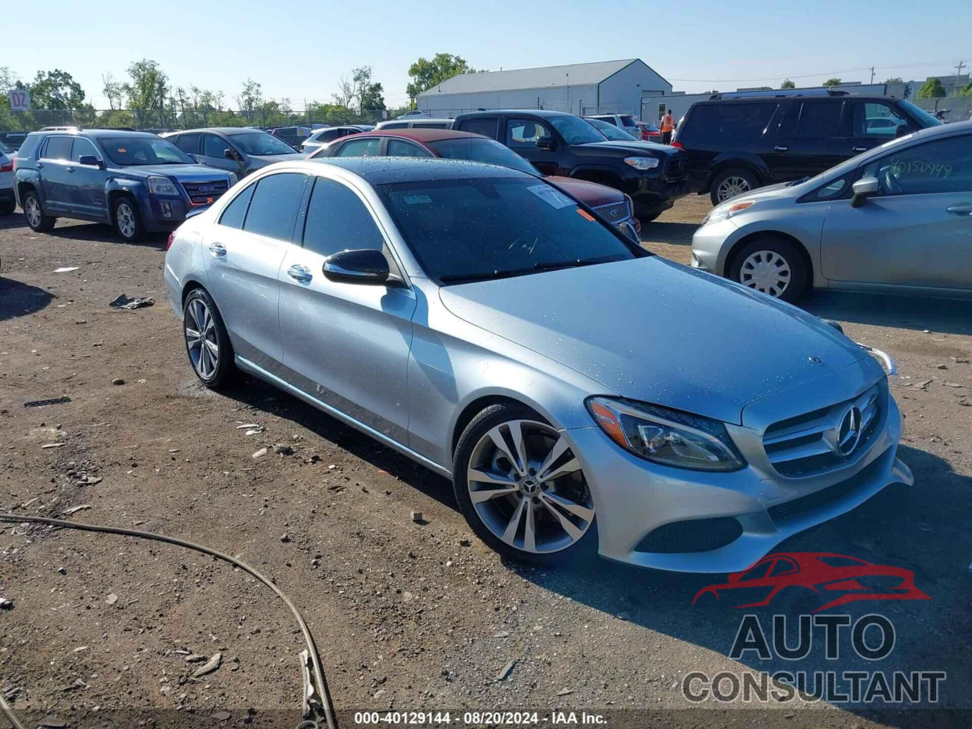 MERCEDES-BENZ C 300 2018 - WDDWF4JB3JR378106