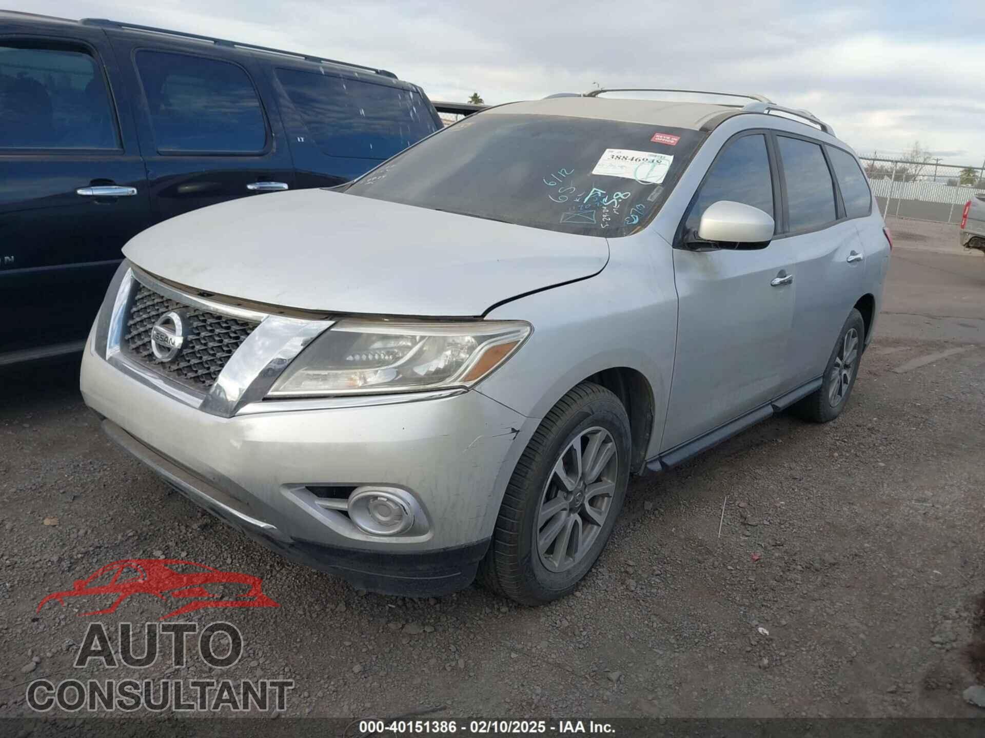NISSAN PATHFINDER 2013 - 5N1AR2MN1DC627348