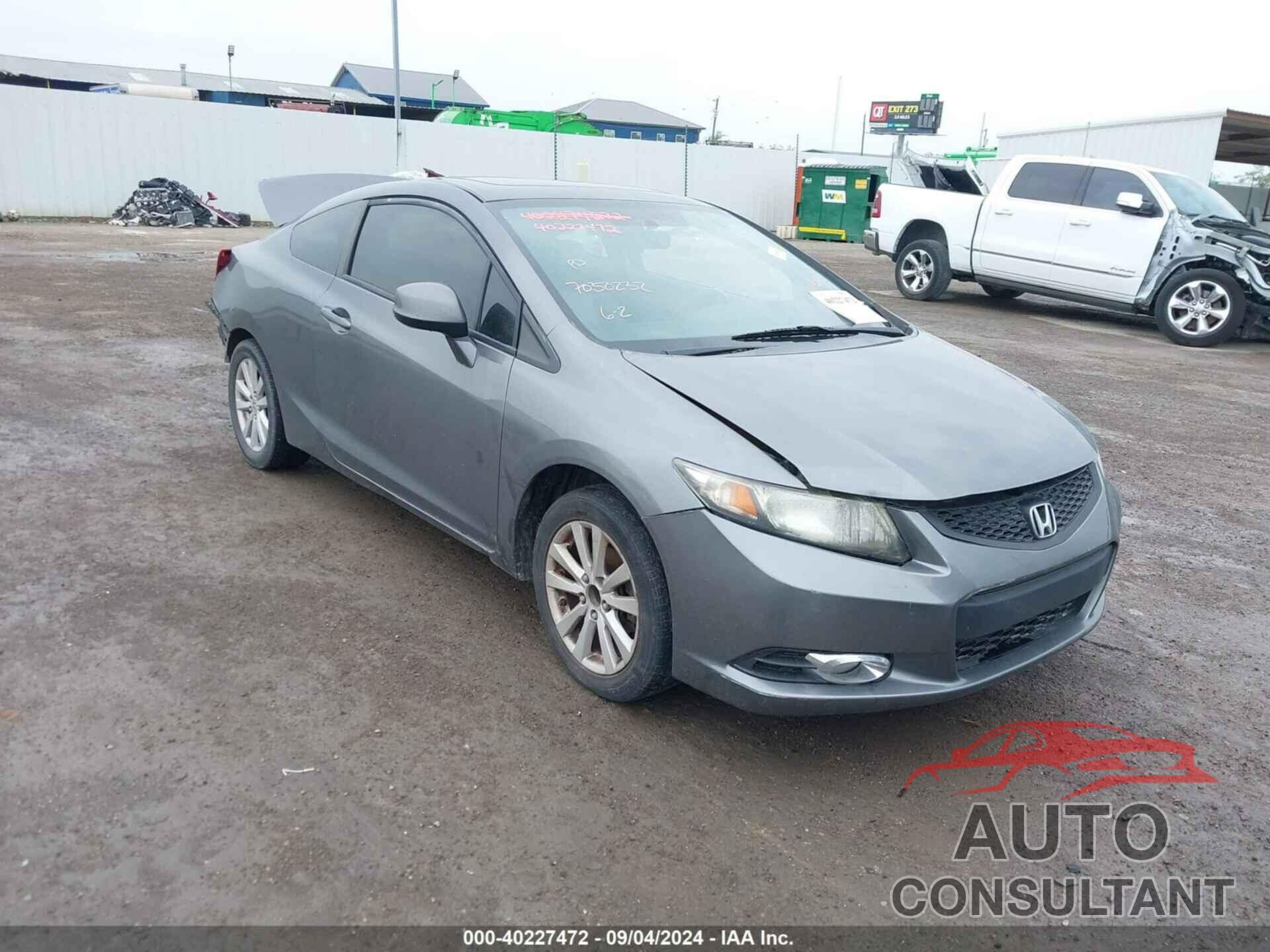 HONDA CIVIC 2012 - 2HGFG3B19CH503914