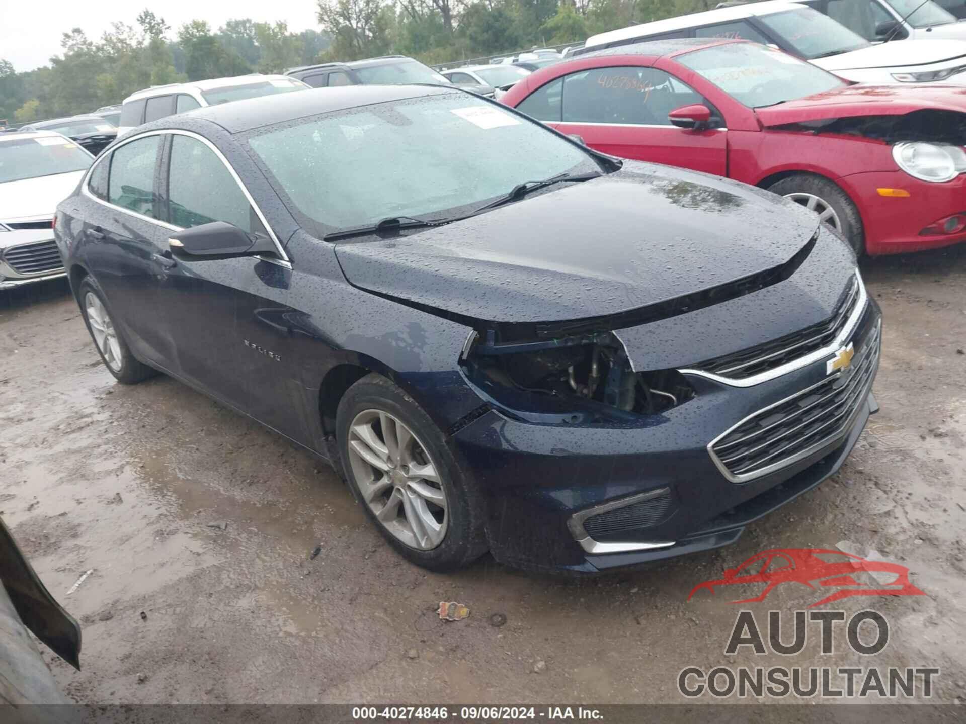 CHEVROLET MALIBU 2017 - 1G1ZE5ST3HF212132