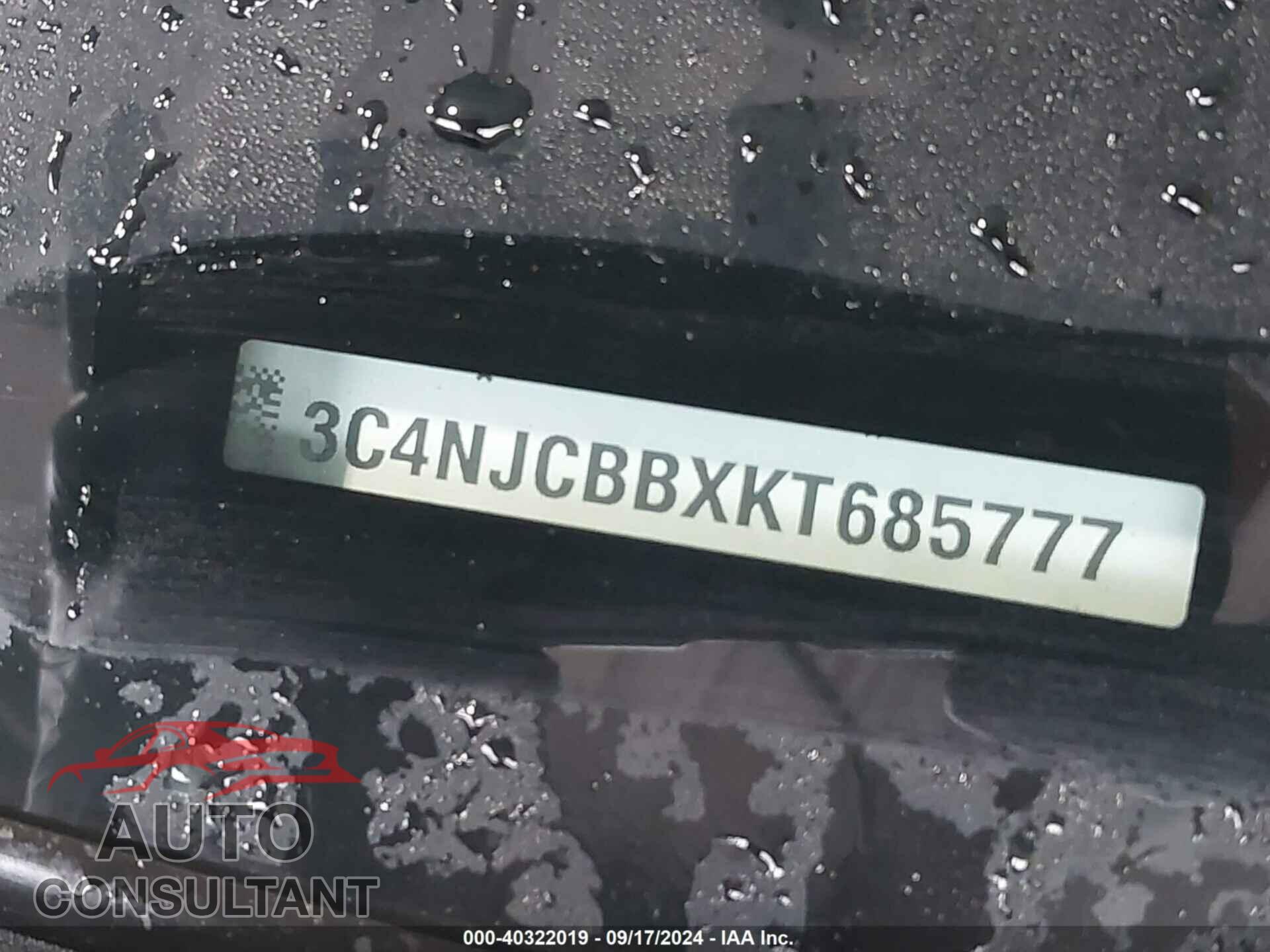 JEEP COMPASS 2019 - 3C4NJCBBXKT685777