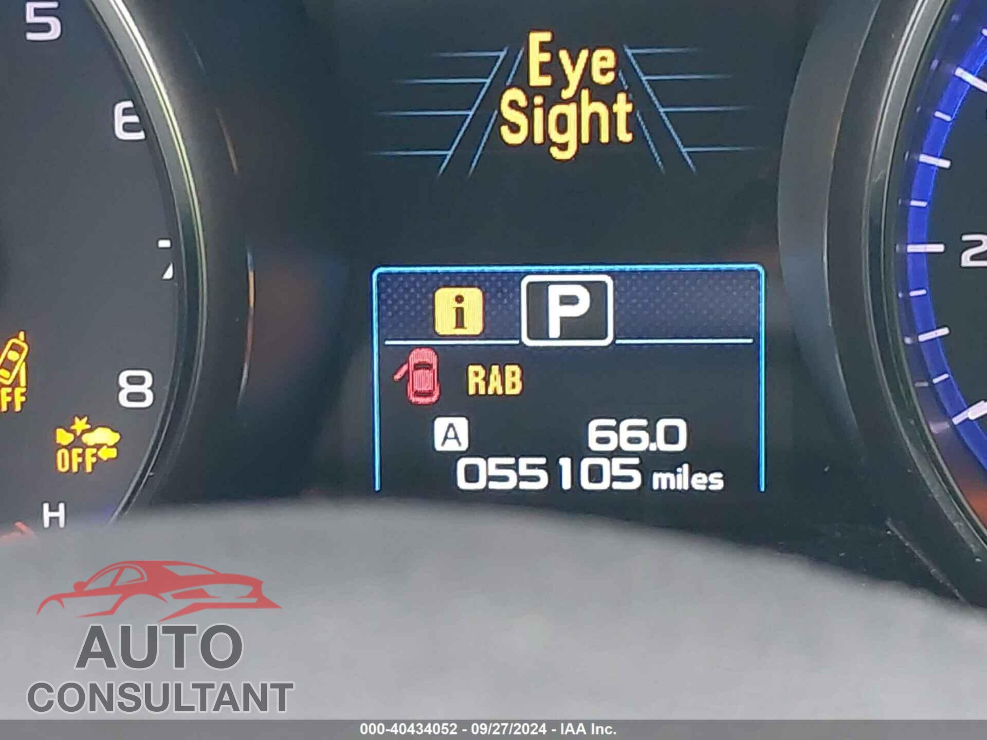 SUBARU OUTBACK 2019 - 4S4BSETC2K3395155