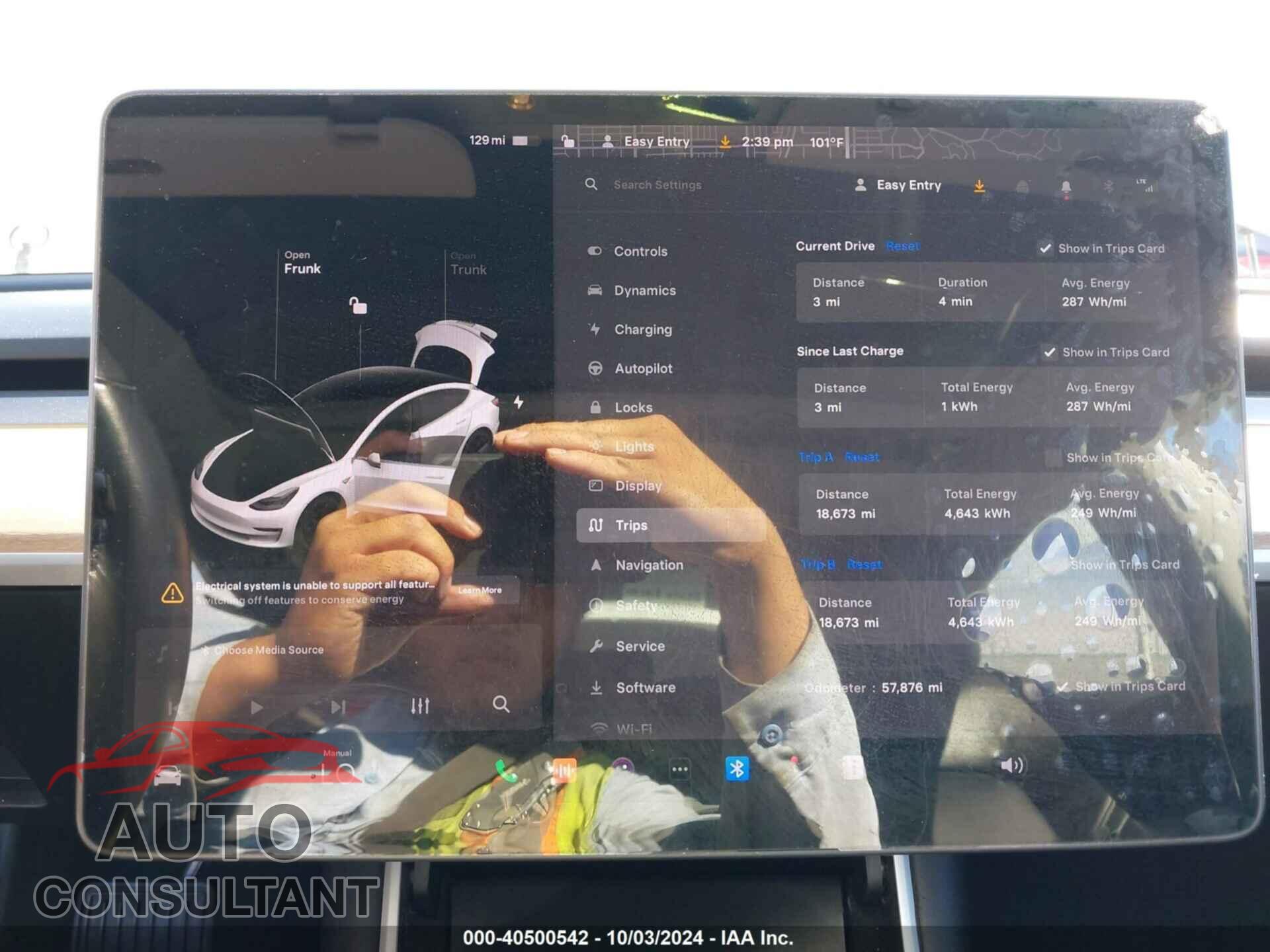 TESLA MODEL 3 2018 - 5YJ3E1EA3JF161709