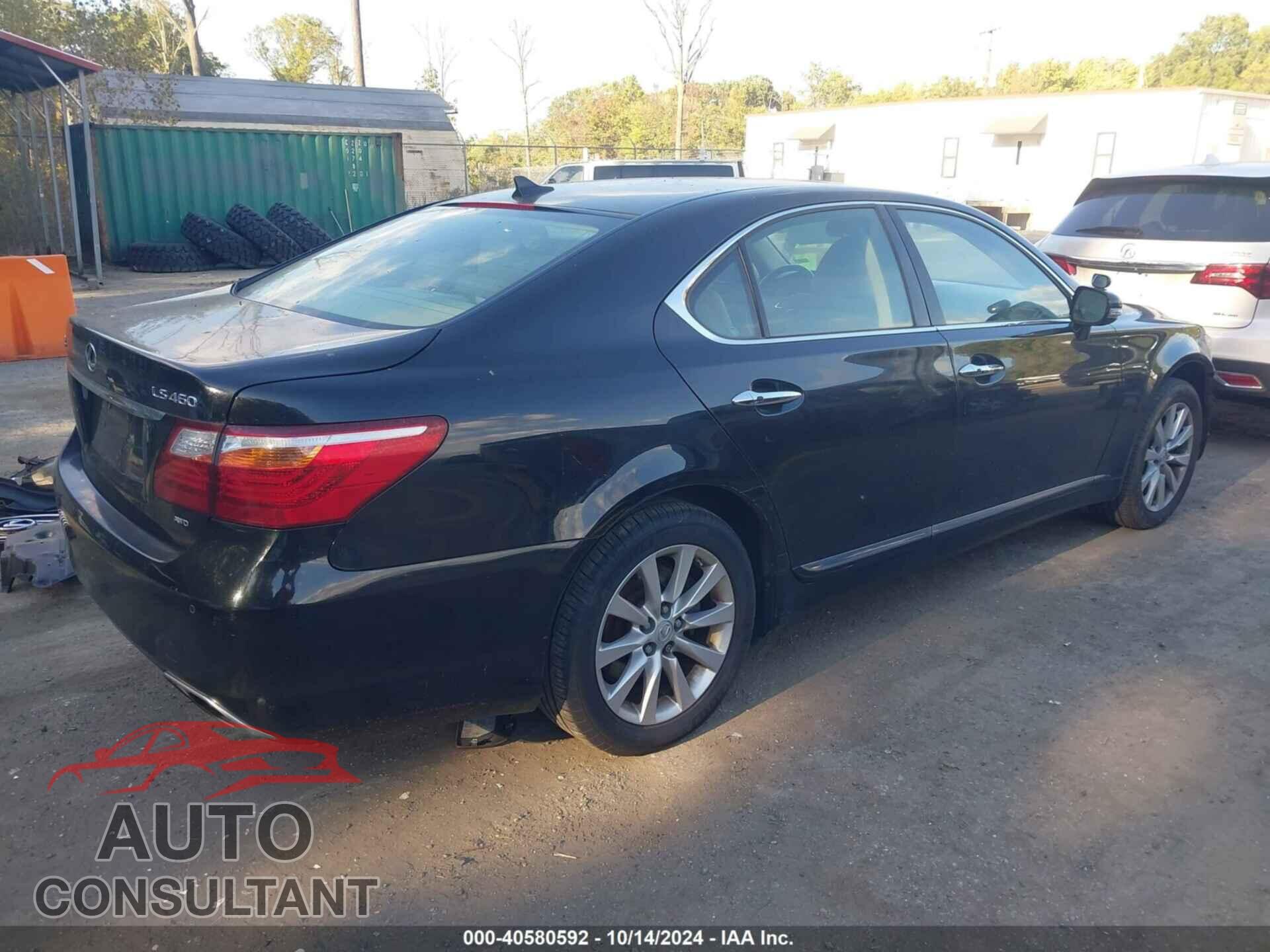 LEXUS LS 460 2010 - JTHCL5EF6A5006824