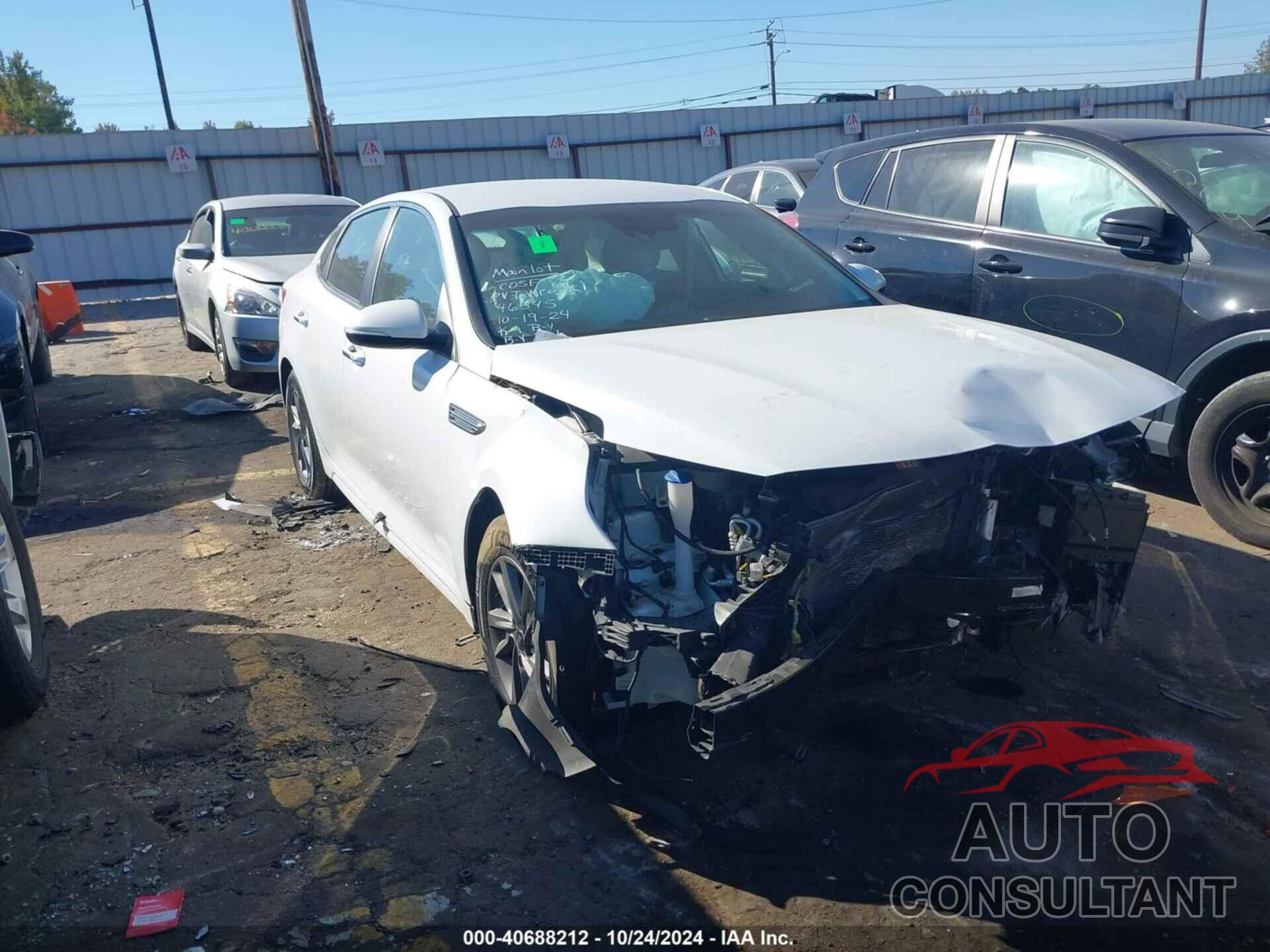 KIA OPTIMA 2020 - 5XXGT4L30LG434280