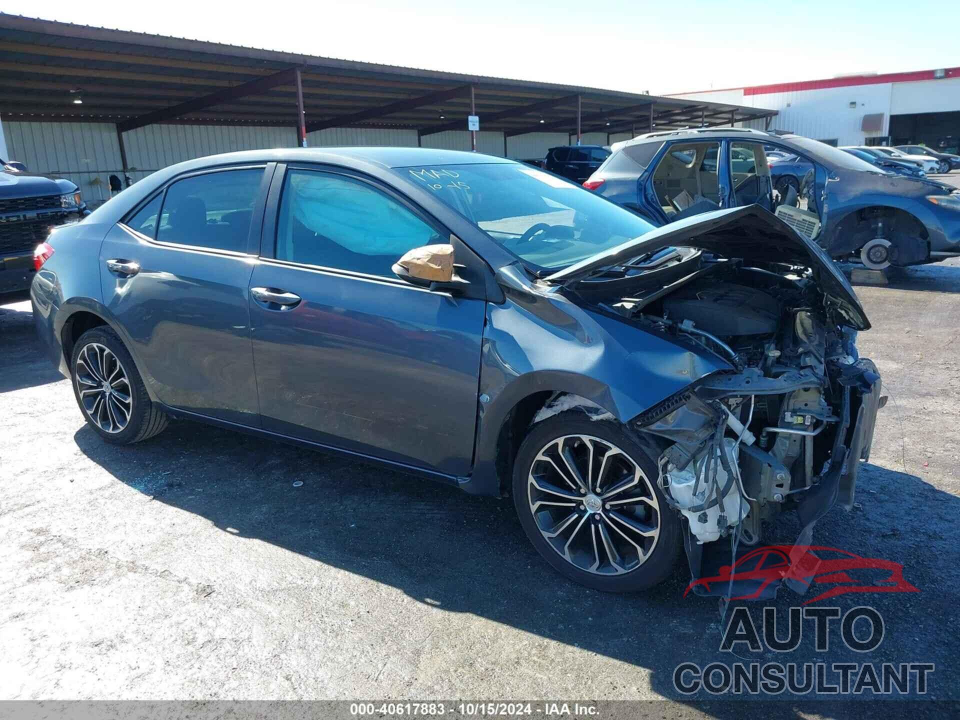 TOYOTA COROLLA 2016 - 5YFBURHE4GP499239
