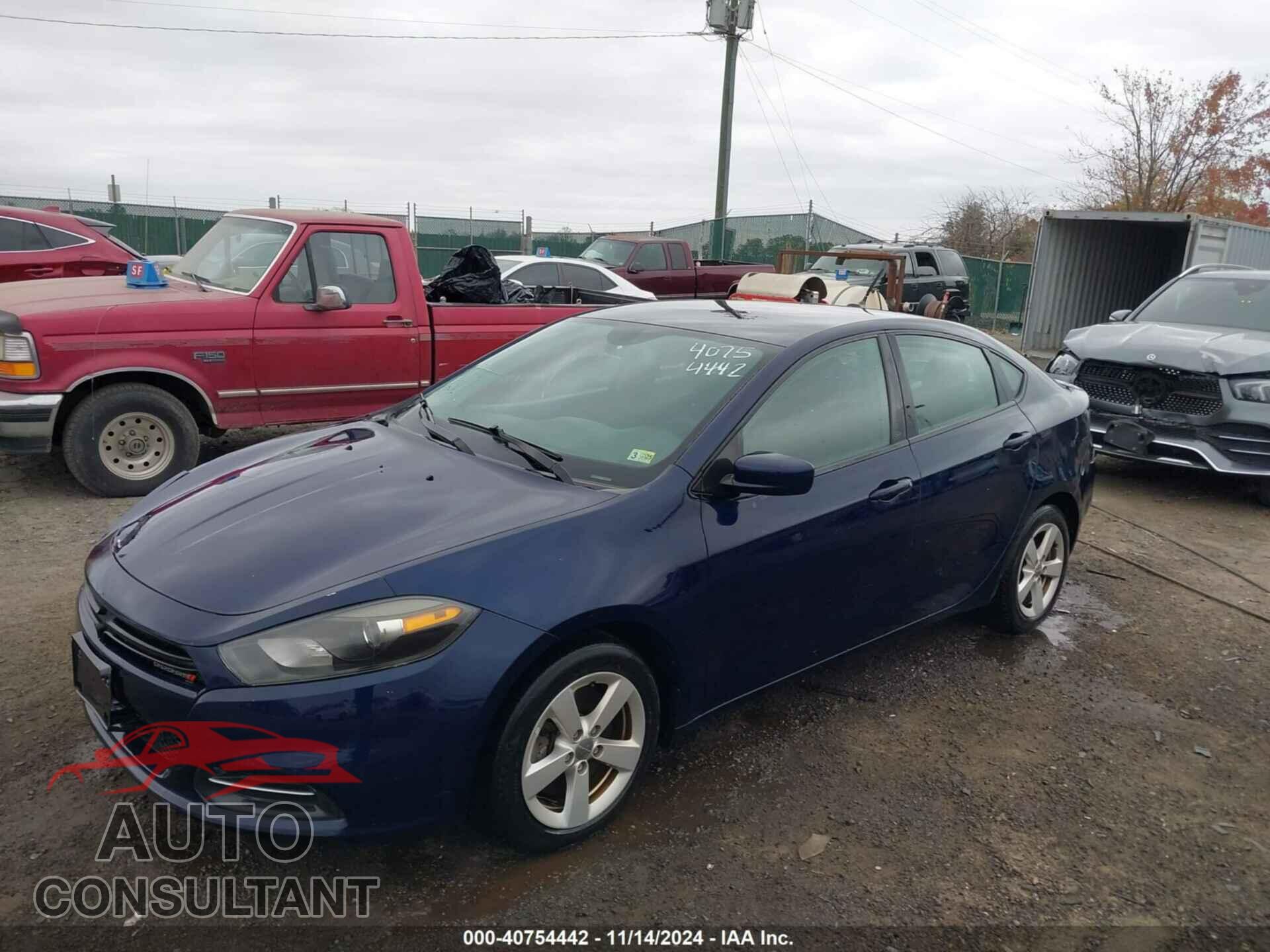DODGE DART 2015 - 1C3CDFBB3FD199912