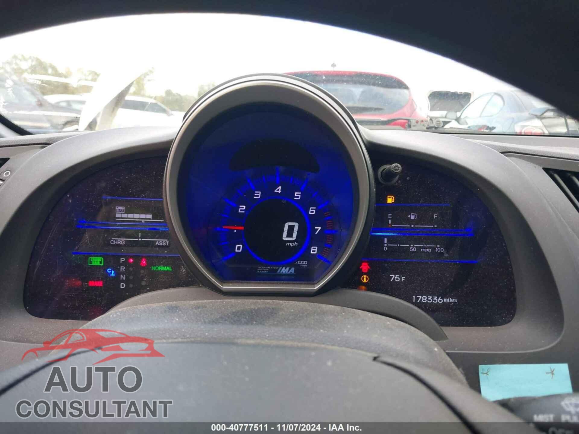 HONDA CR-Z 2013 - JHMZF1D48DS000152