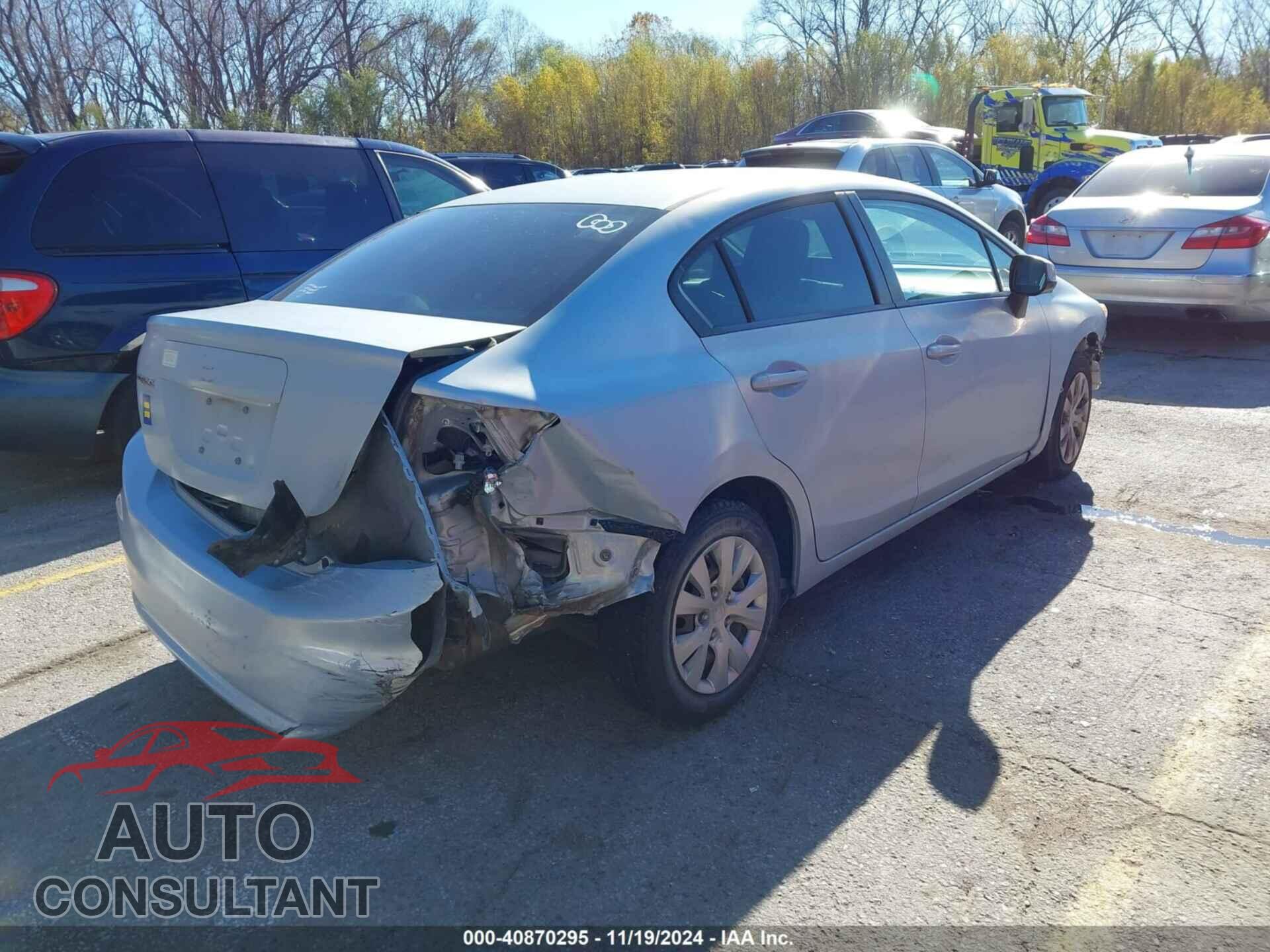 HONDA CIVIC 2012 - 19XFB2F52CE303215