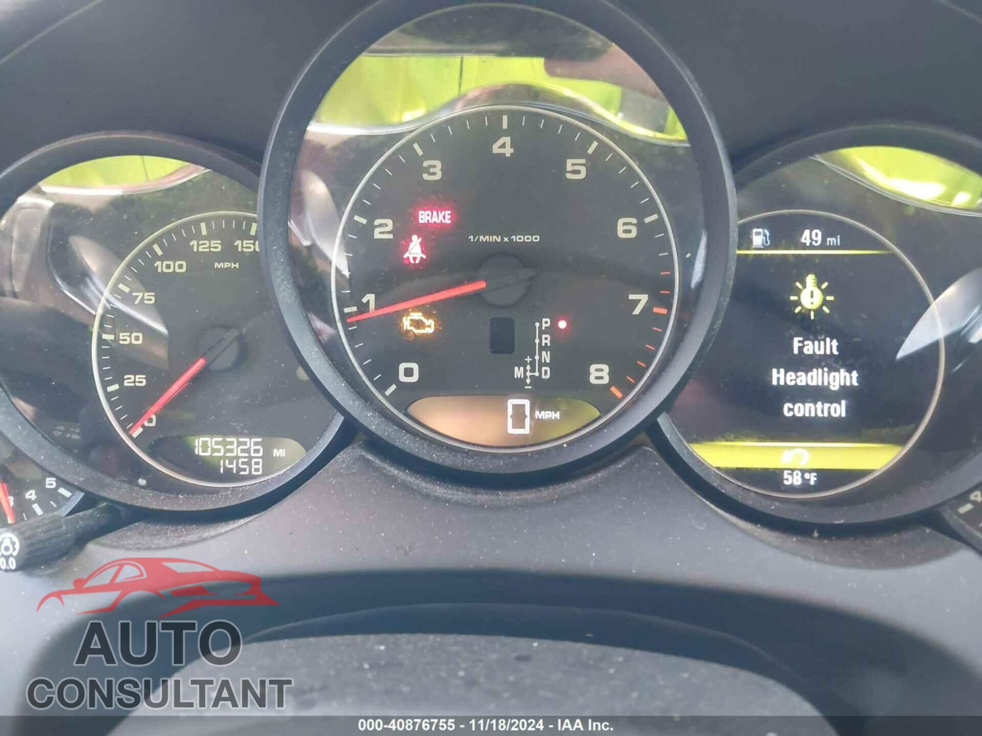 PORSCHE CAYENNE 2014 - WP1AA2A25ELA95687