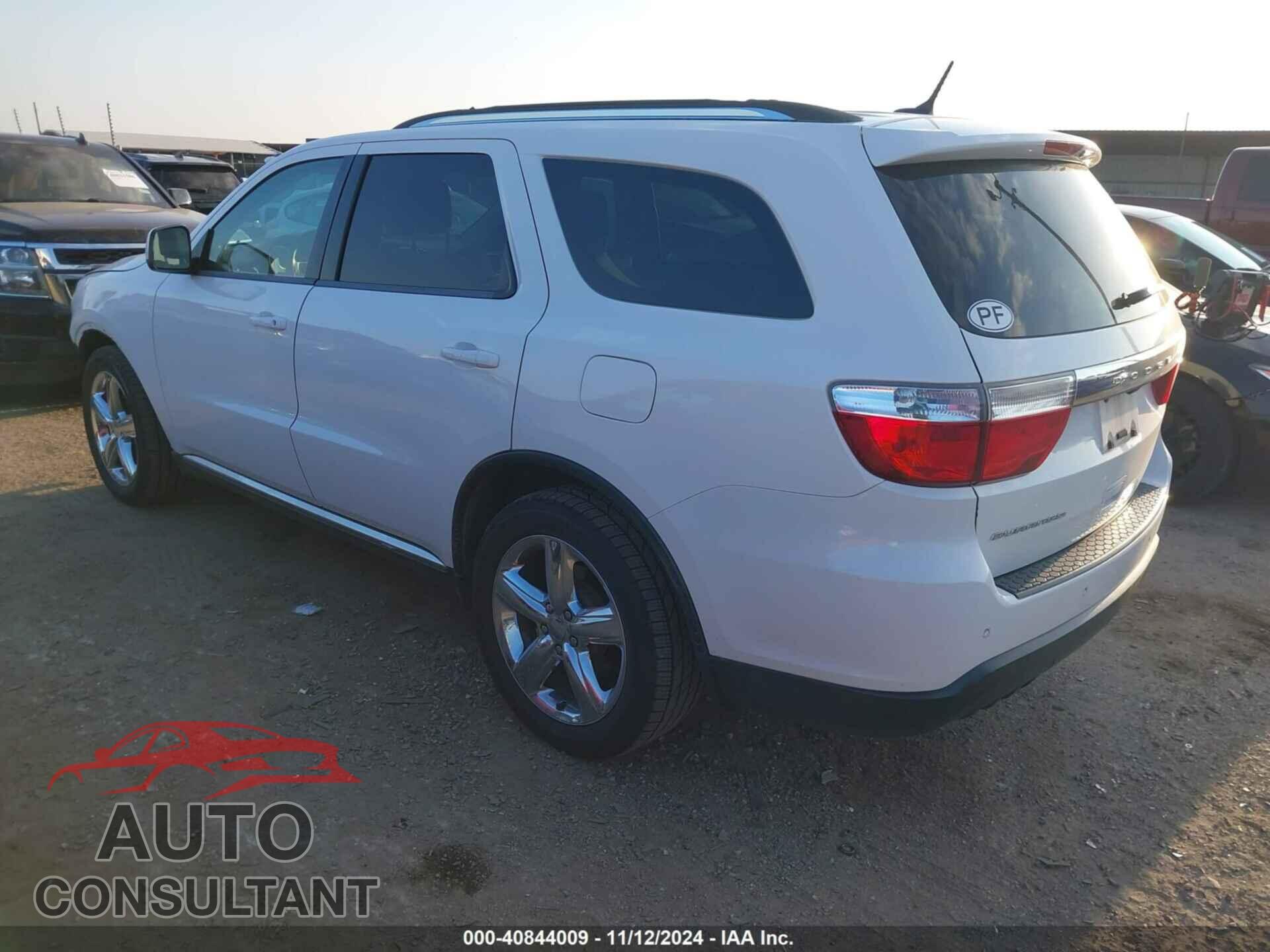 DODGE DURANGO 2013 - 1C4RDHAG3DC699375