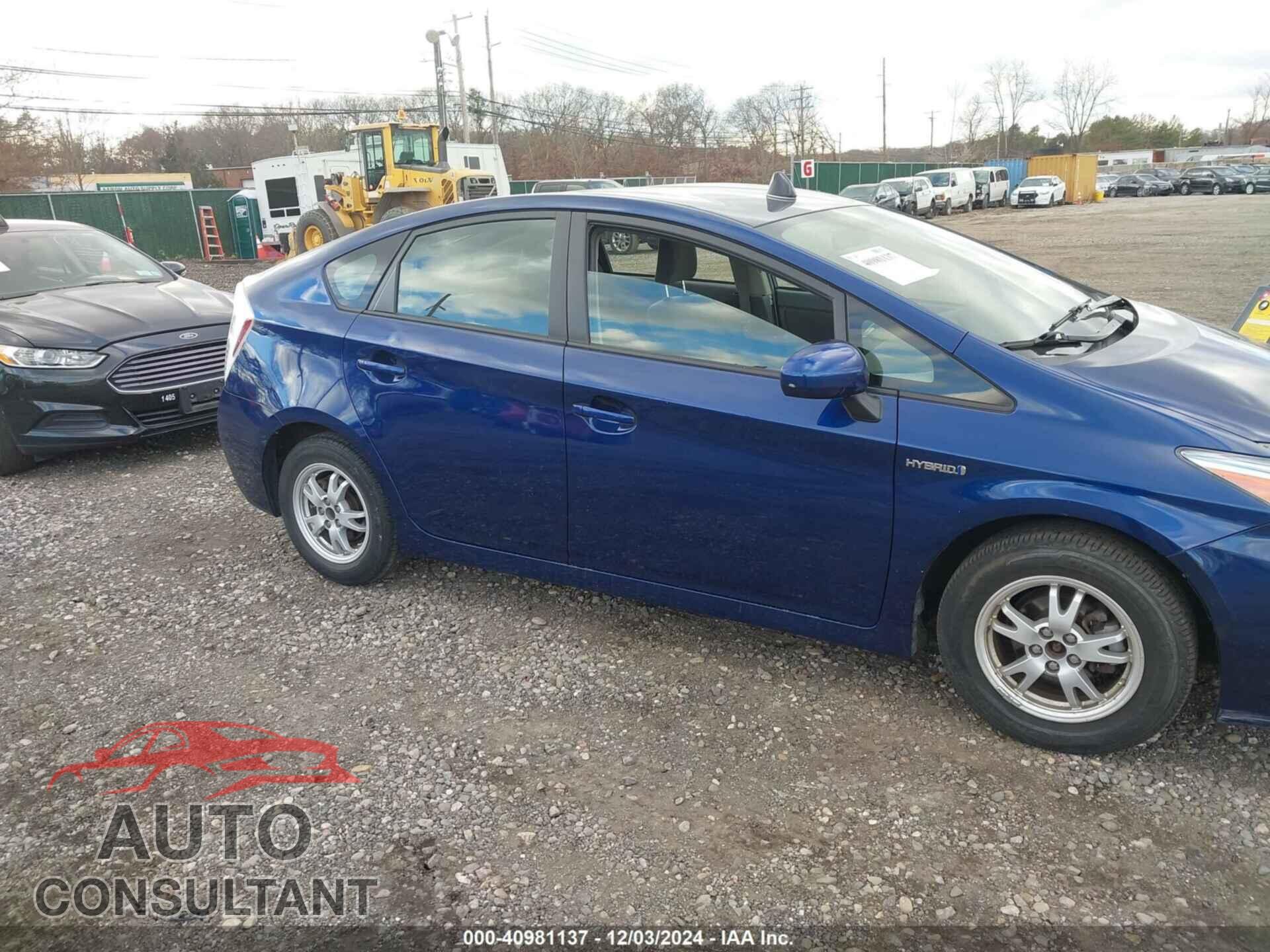 TOYOTA PRIUS 2011 - JTDKN3DU3B0281237