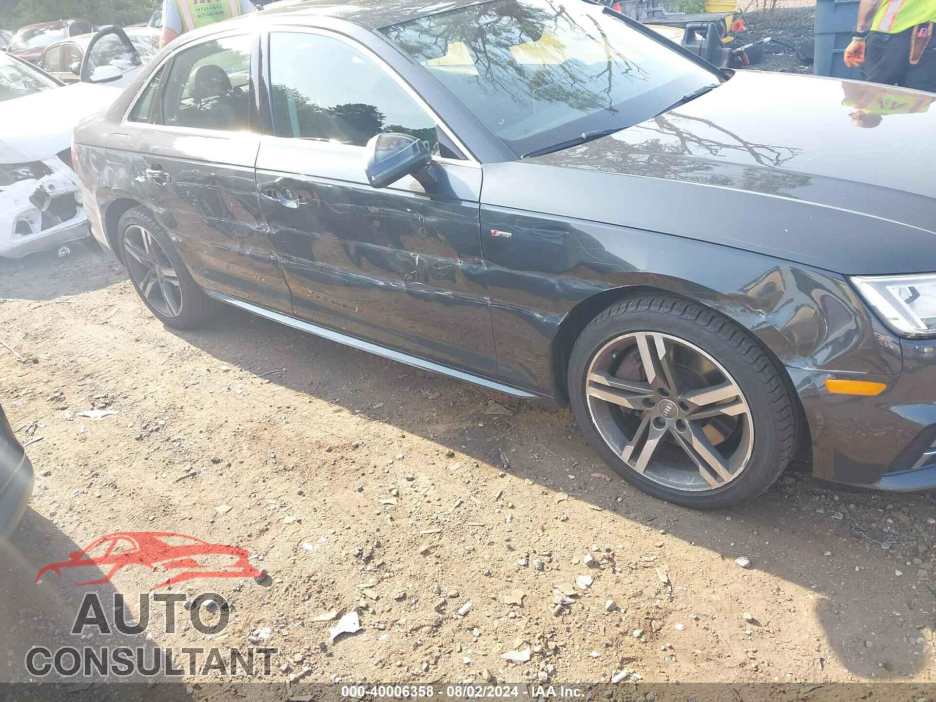 AUDI A4 2017 - WAUENAF43HN055979