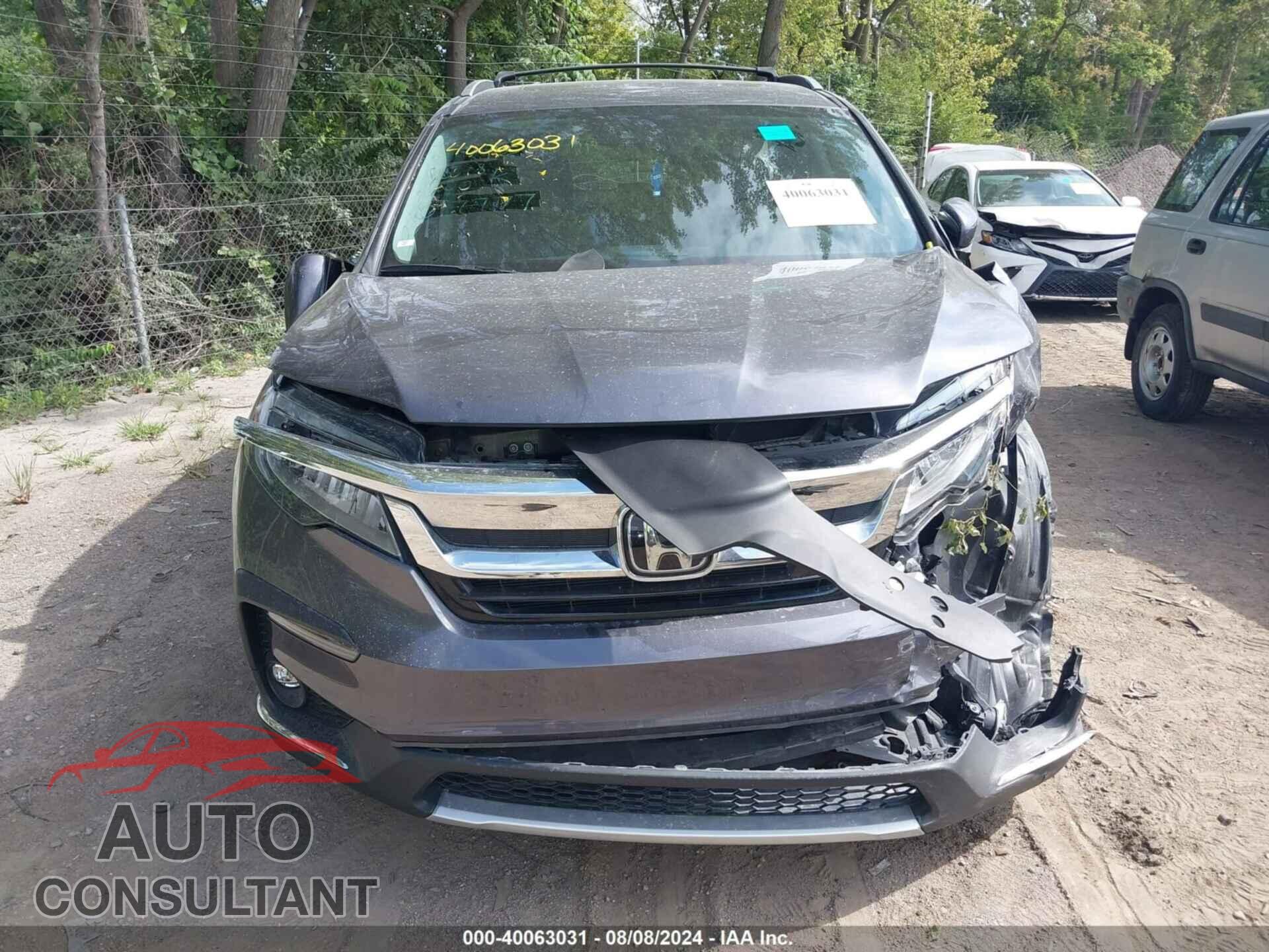 HONDA PILOT 2021 - 5FNYF6H68MB017777