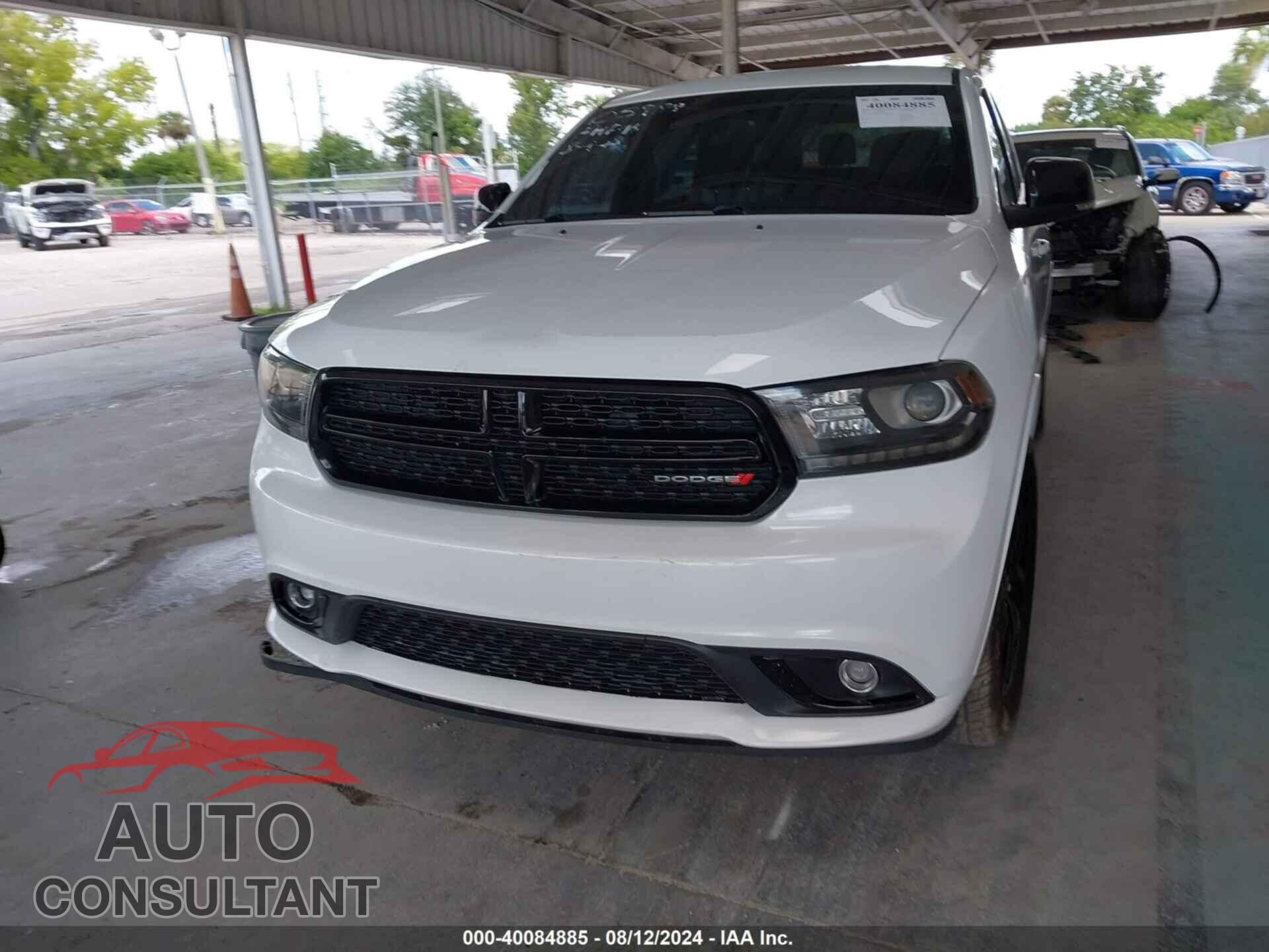 DODGE DURANGO 2017 - 1C4SDHCT3HC617954