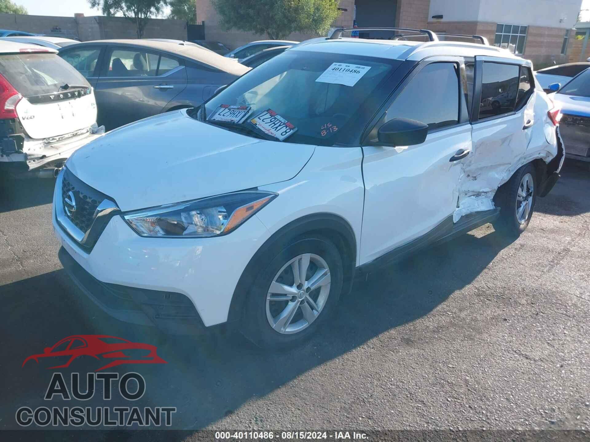 NISSAN KICKS 2019 - 3N1CP5CU3KL504782