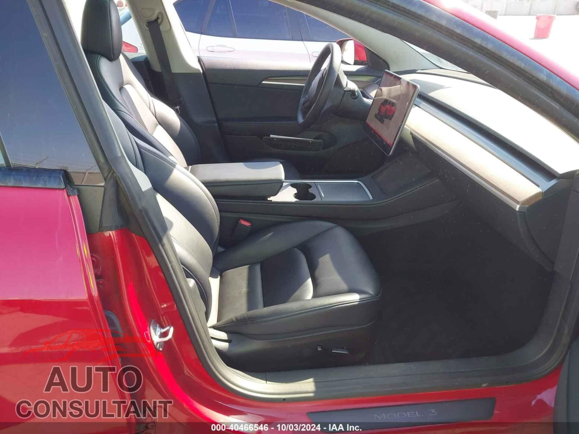TESLA MODEL 3 2023 - 5YJ3E1EA9PF608567