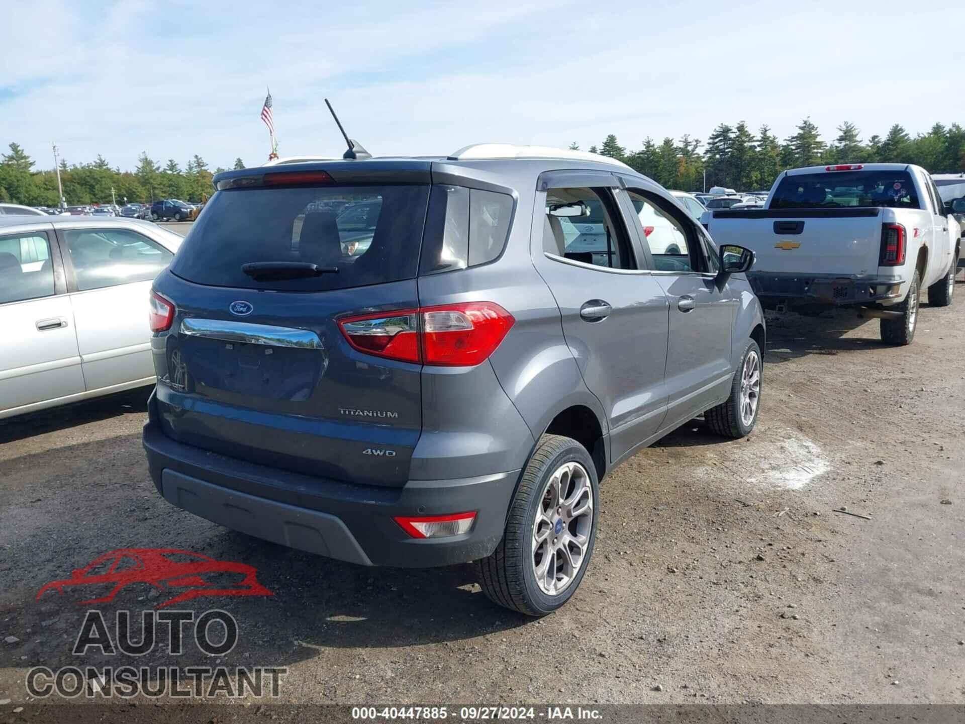FORD ECOSPORT 2021 - MAJ6S3KL7MC411953