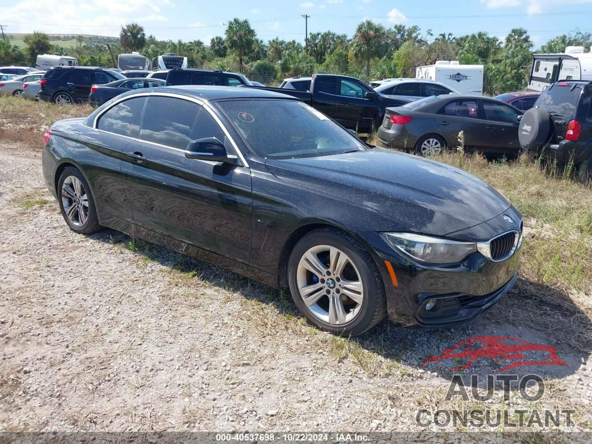 BMW 430I 2018 - WBA4Z1C58JEA31361