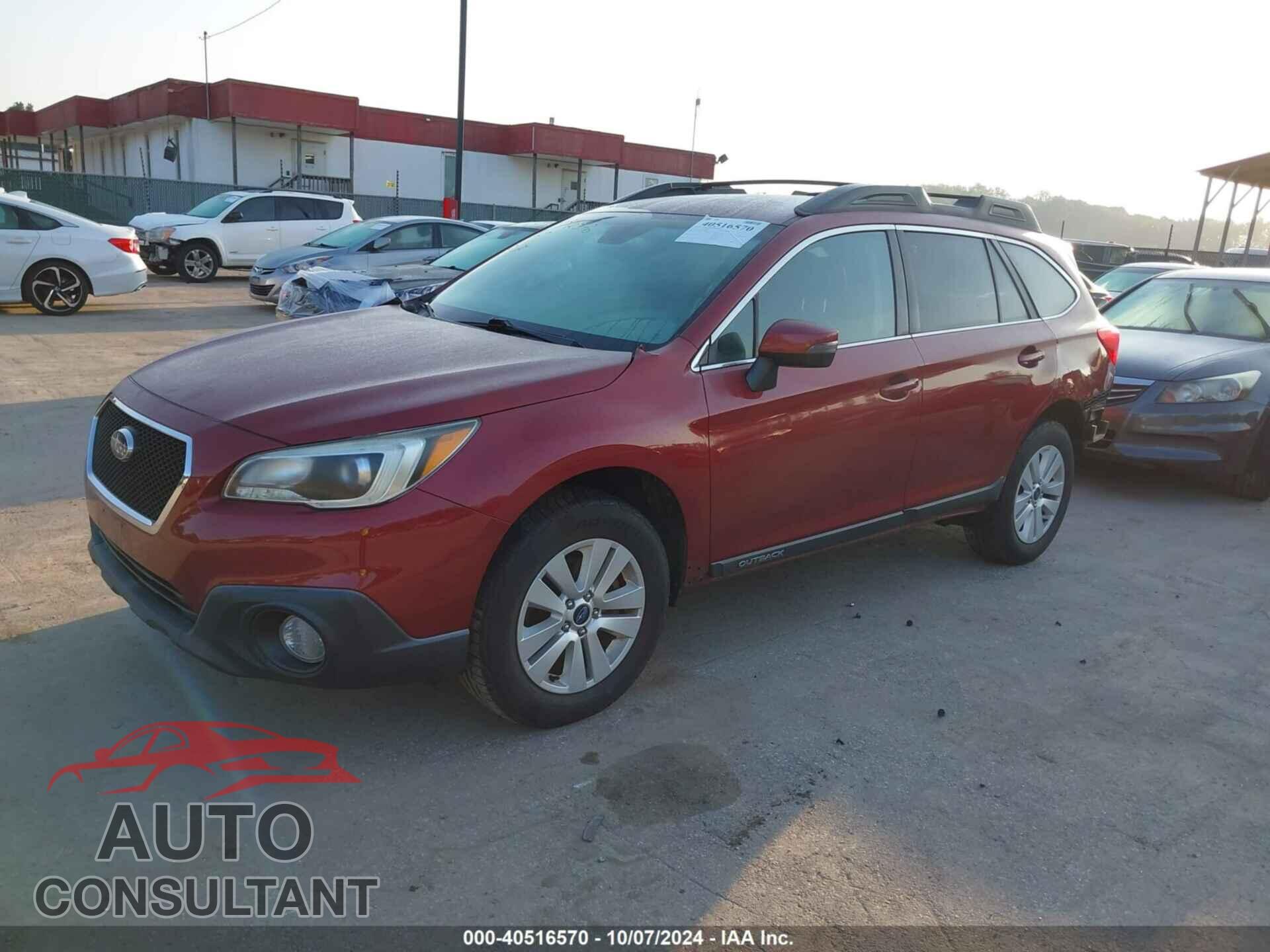 SUBARU OUTBACK 2017 - 4S4BSAFC7H3286929