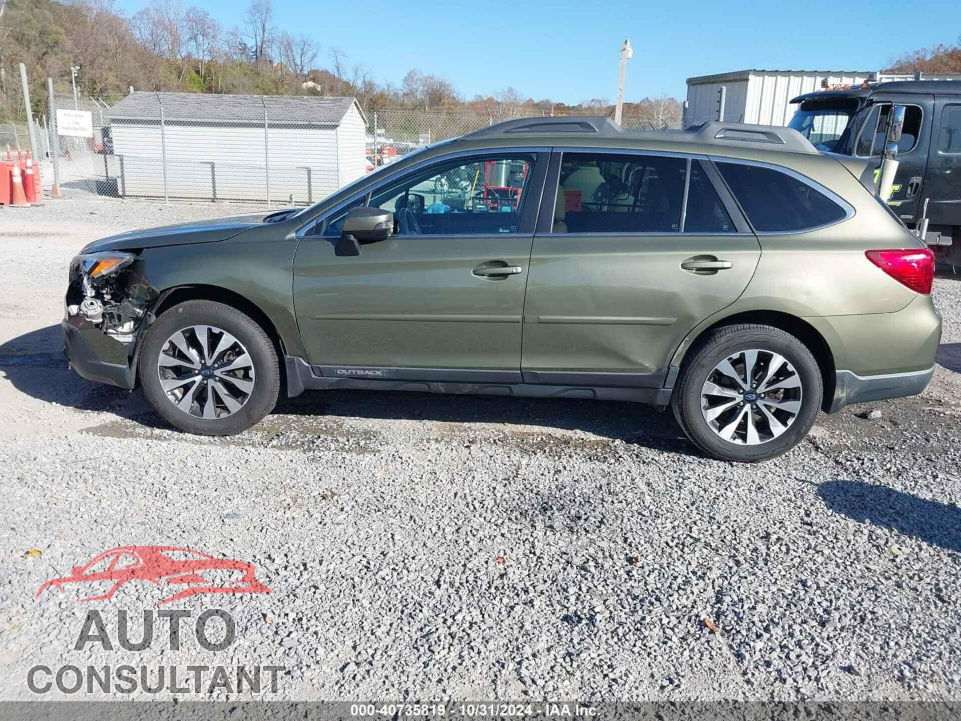 SUBARU OUTBACK 2016 - 4S4BSENC7G3292365