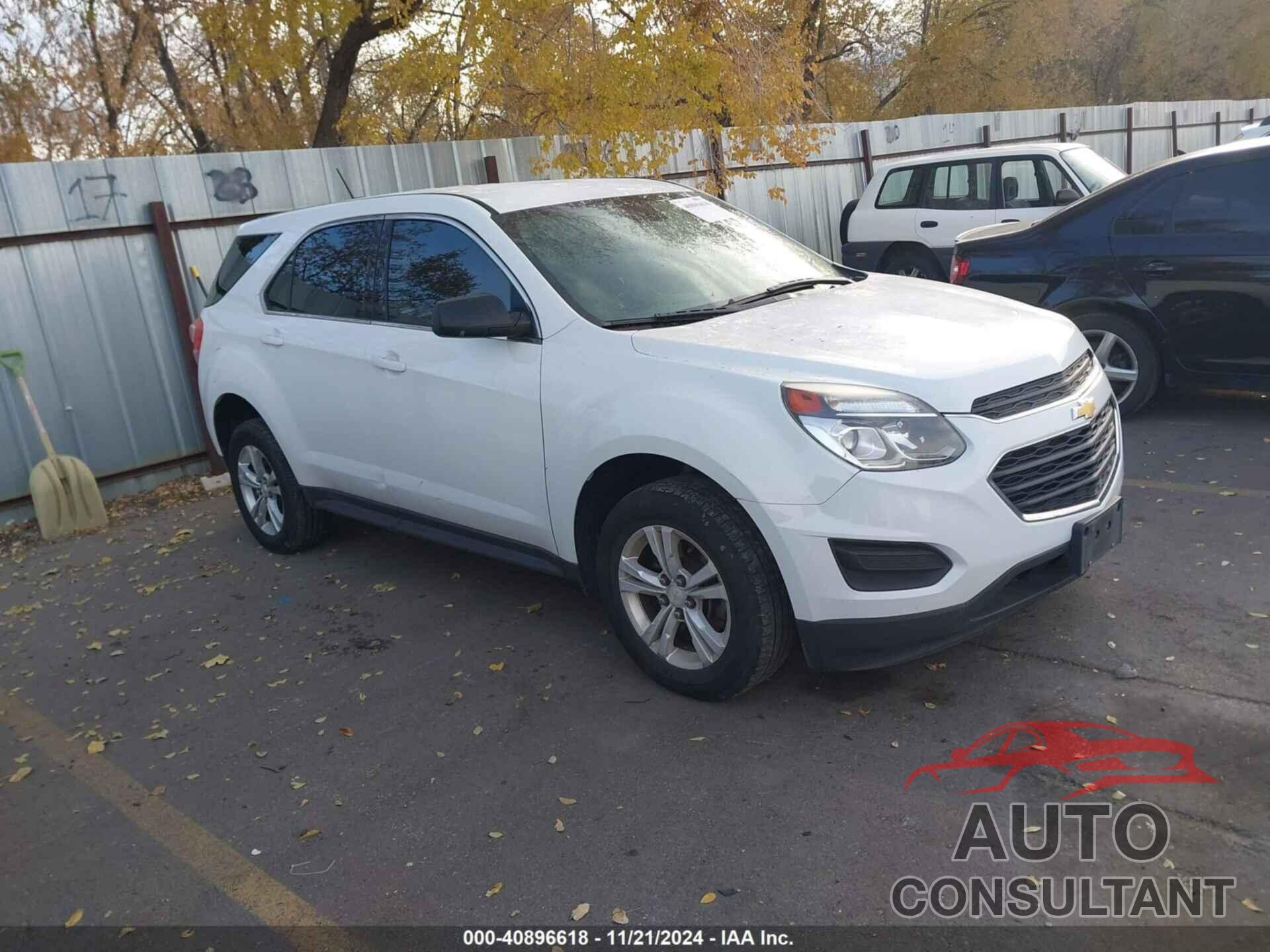 CHEVROLET EQUINOX 2016 - 2GNFLEEK1G6111321