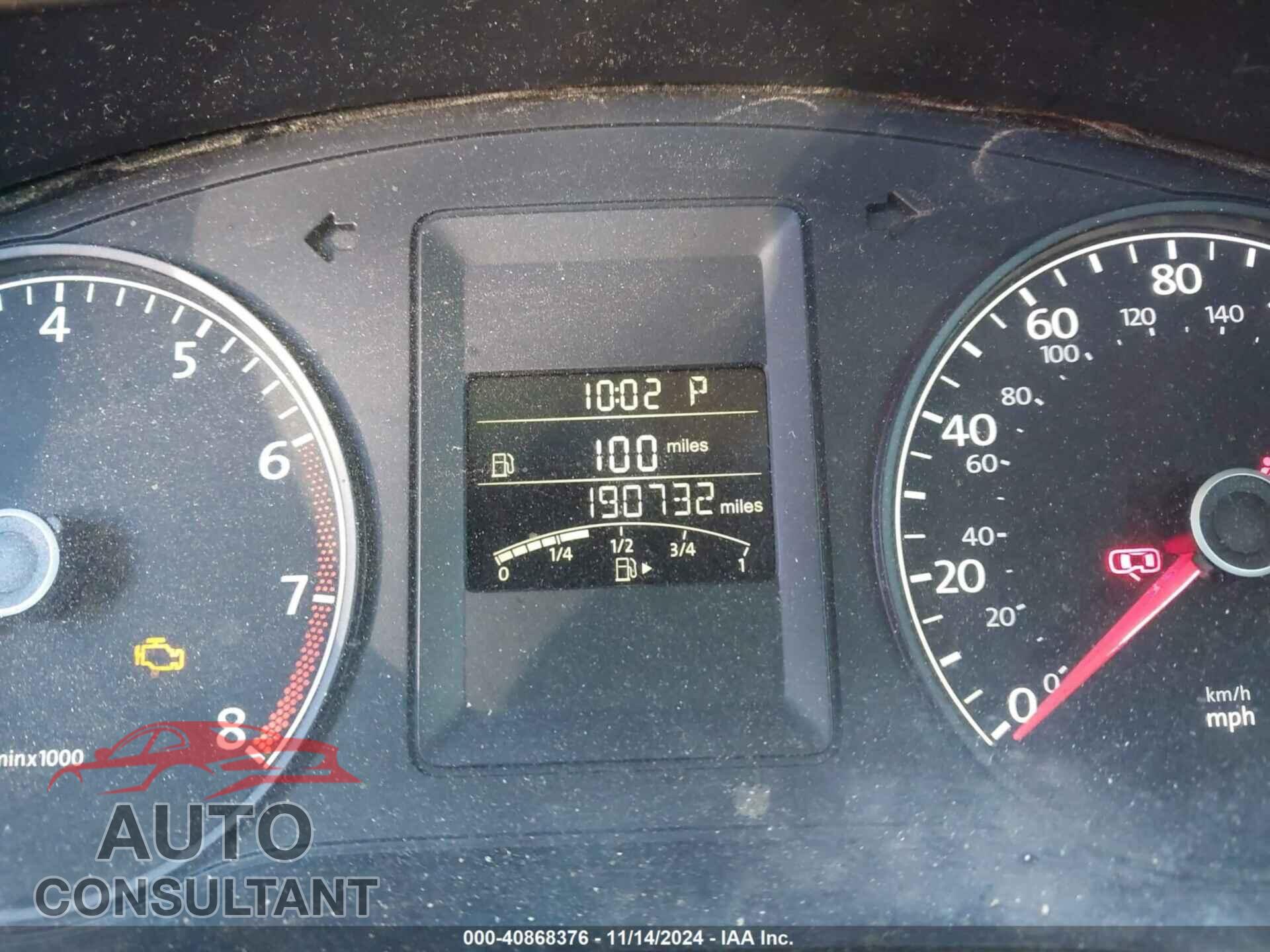 VOLKSWAGEN JETTA 2014 - 3VW2K7AJ0EM329057