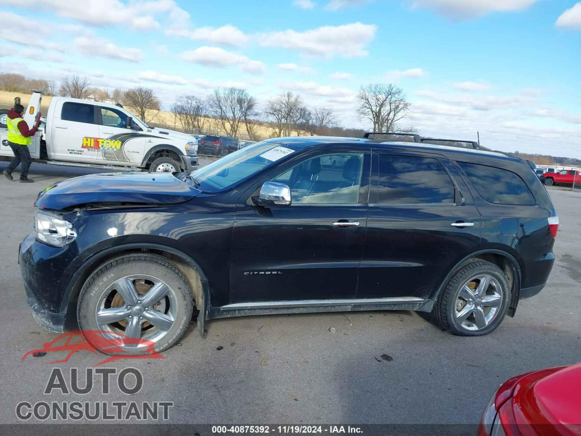 DODGE DURANGO 2012 - 1C4RDJEGXCC252641