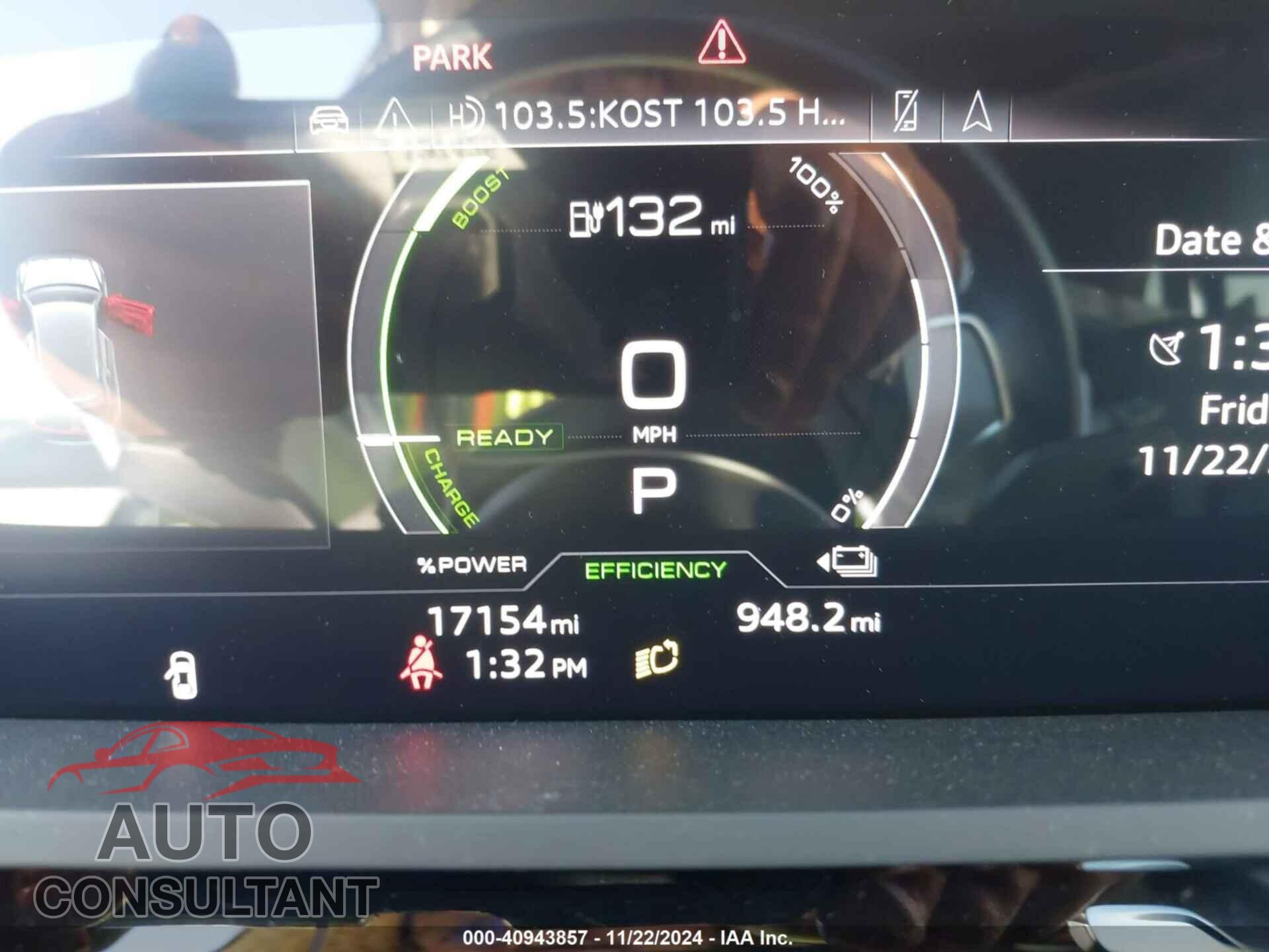 AUDI E-TRON 2022 - WA1AAAGE1NB027352