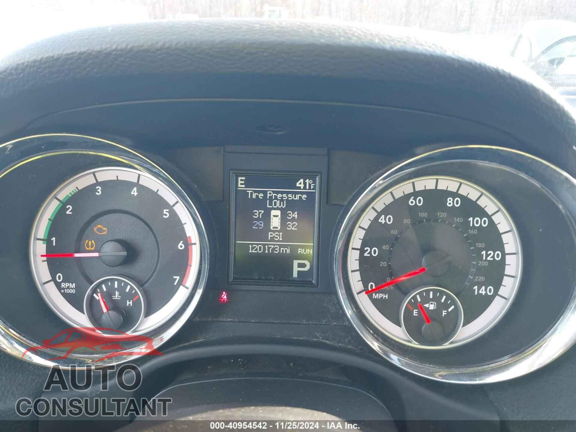 DODGE DURANGO 2012 - 1C4SDJET0CC188415
