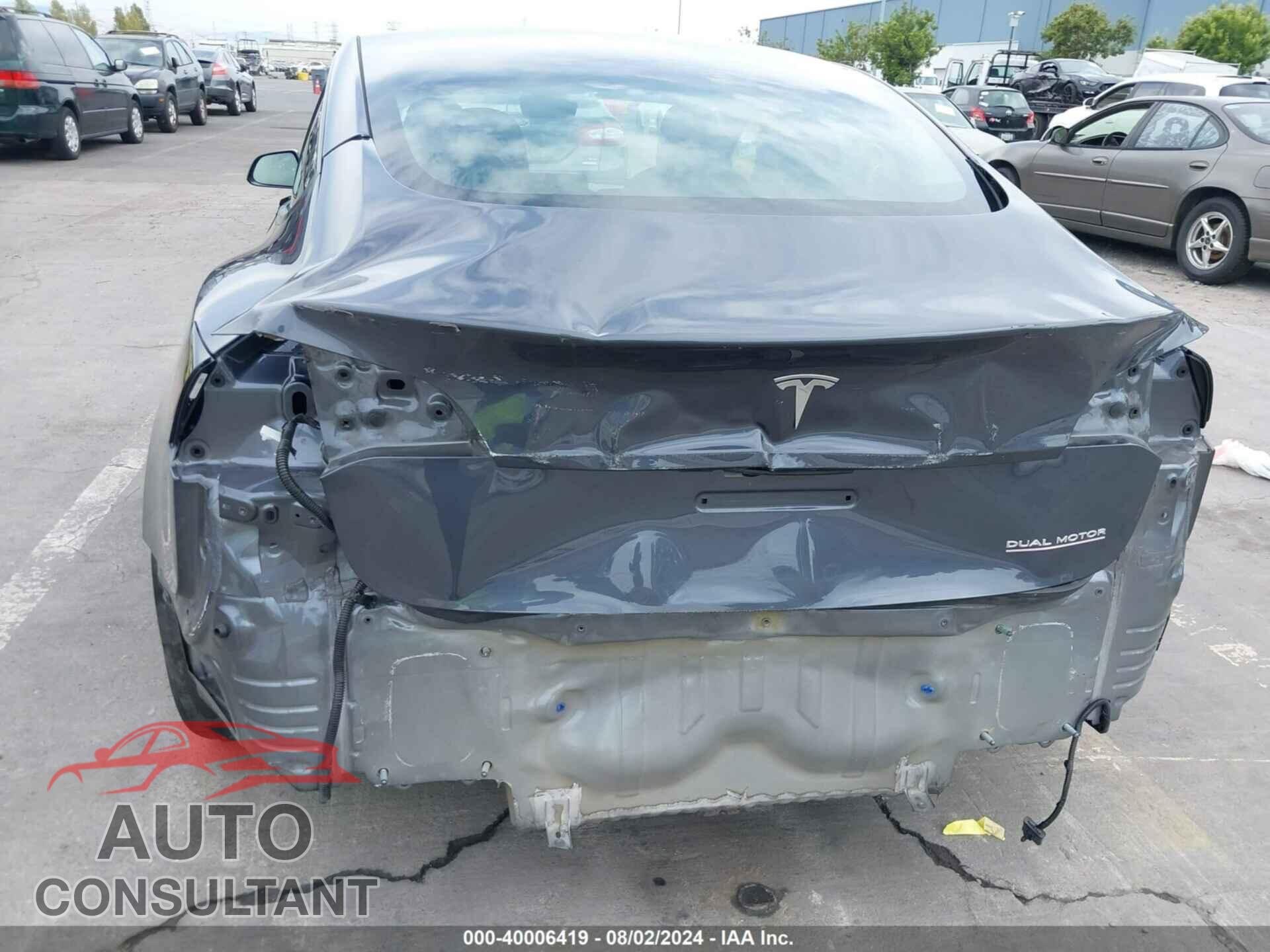 TESLA MODEL 3 2022 - 5YJ3E1EC9NF129029