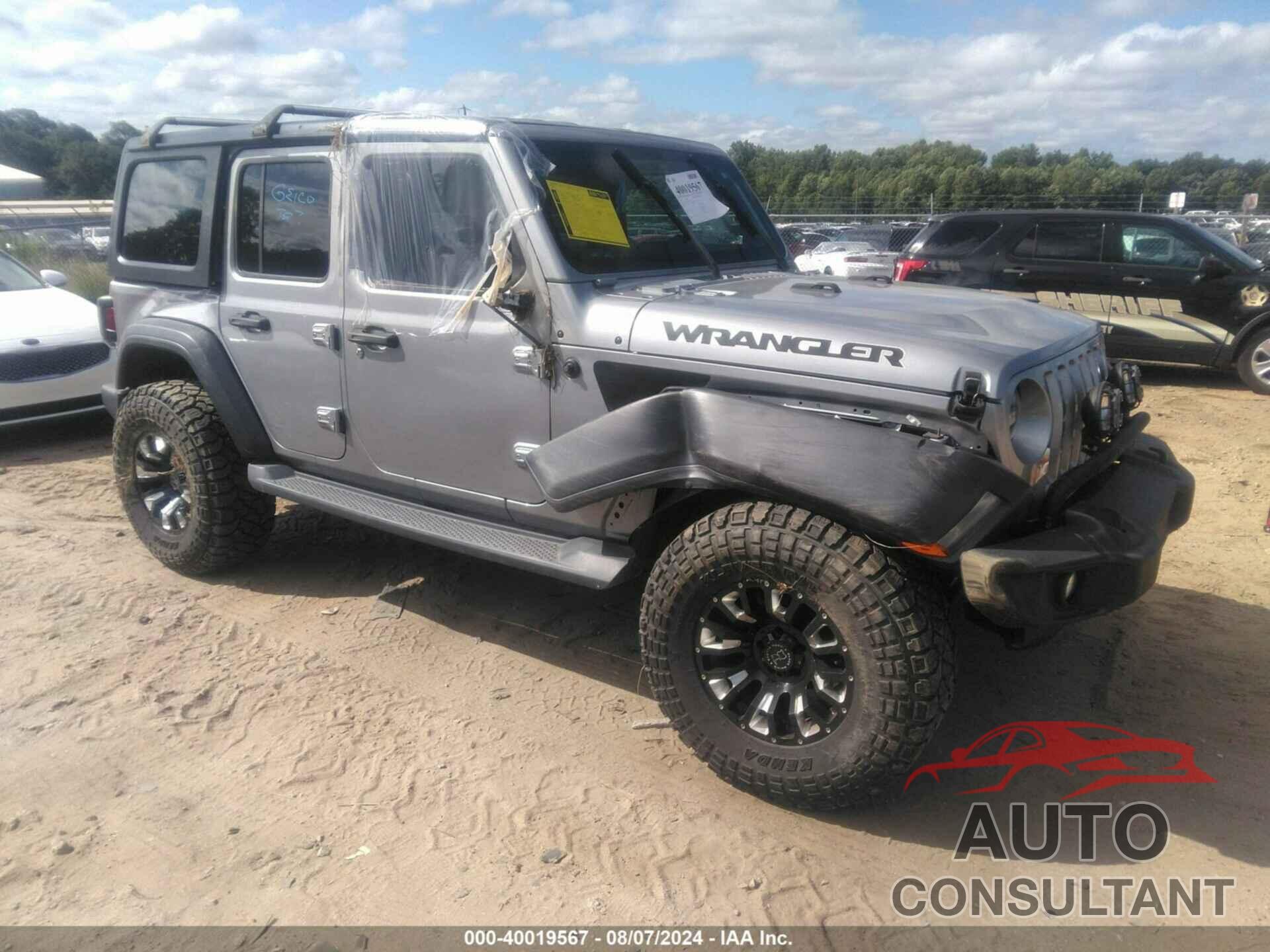 JEEP WRANGLER UNLIMITED 2018 - 1C4HJXDN1JW145237