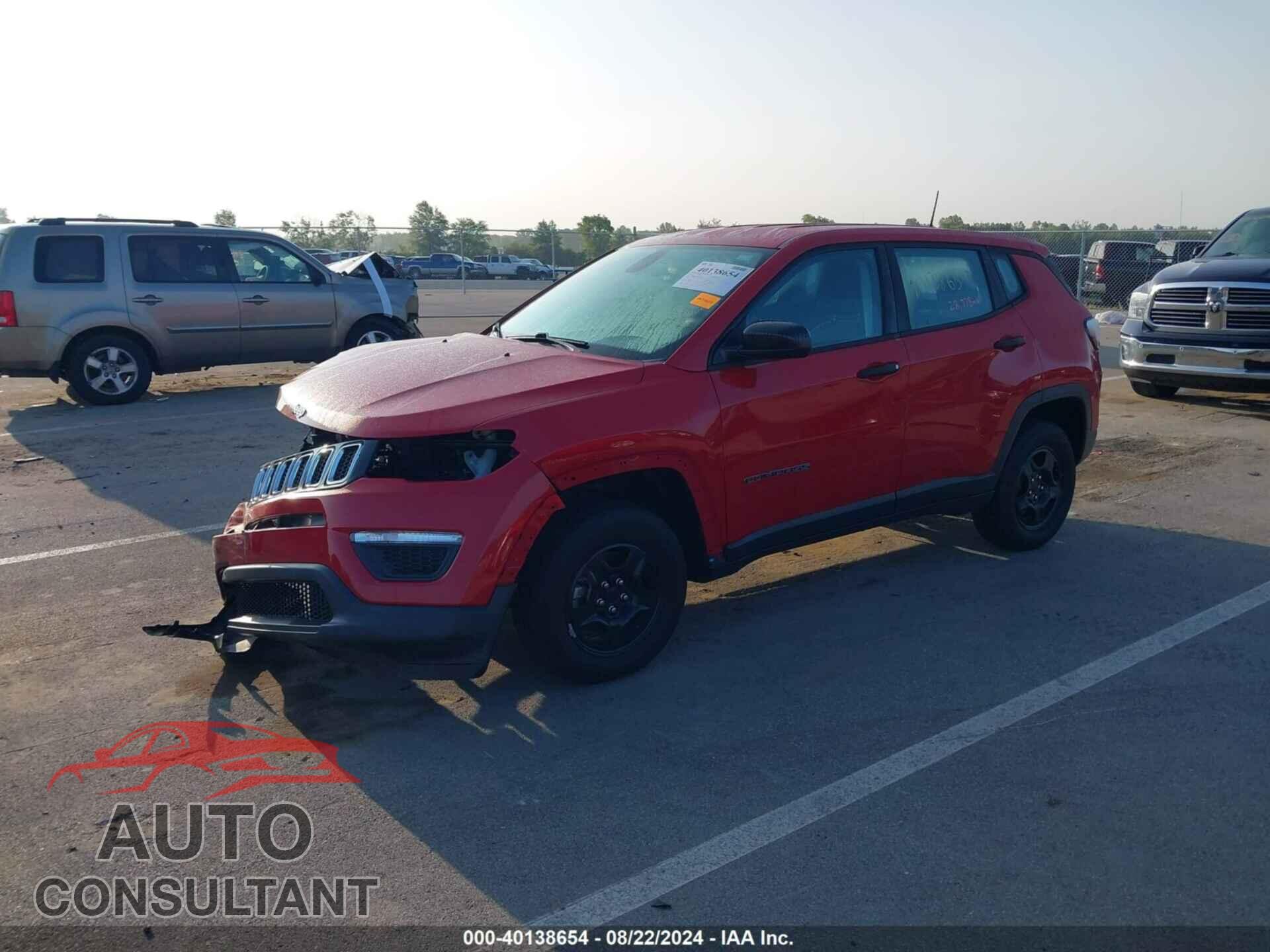 JEEP COMPASS 2019 - 3C4NJDAB4KT664849