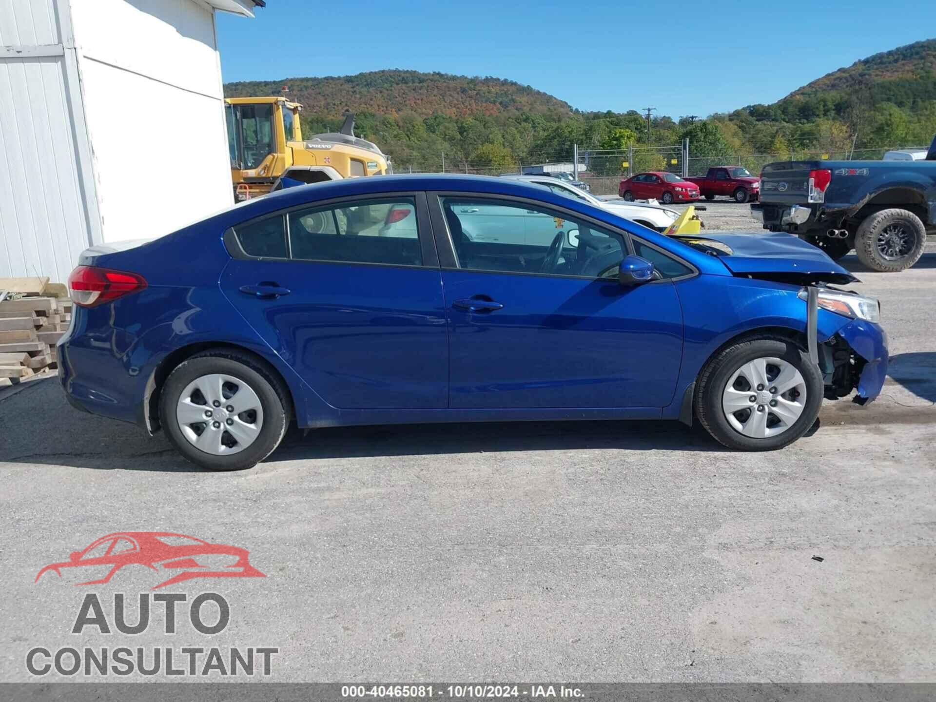 KIA FORTE 2018 - 3KPFK4A76JE219836
