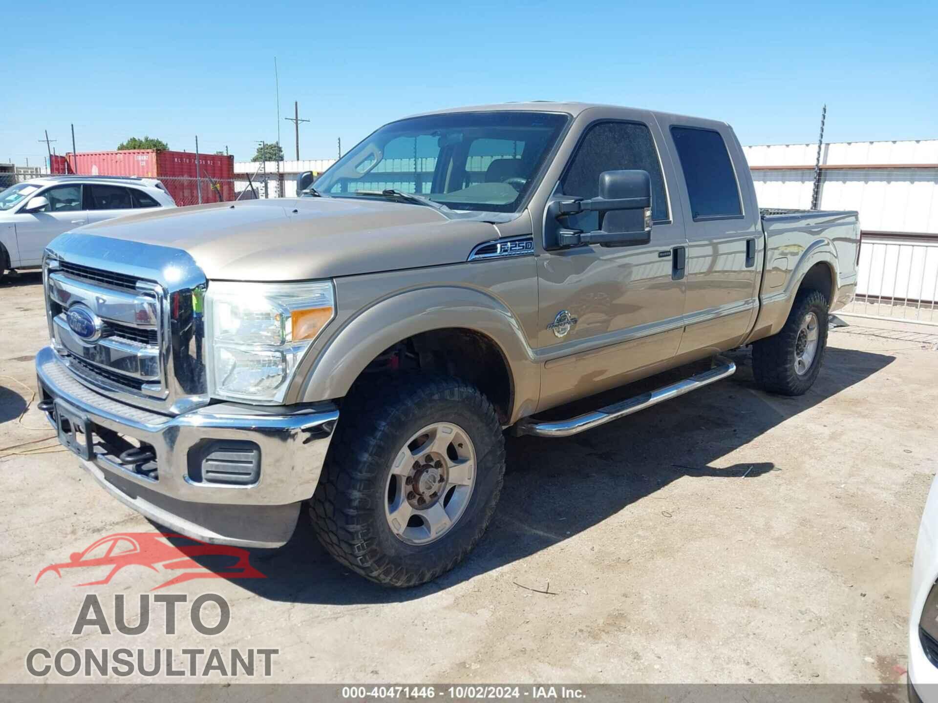 FORD F-250 2012 - 1FT7W2BT9CEB61082