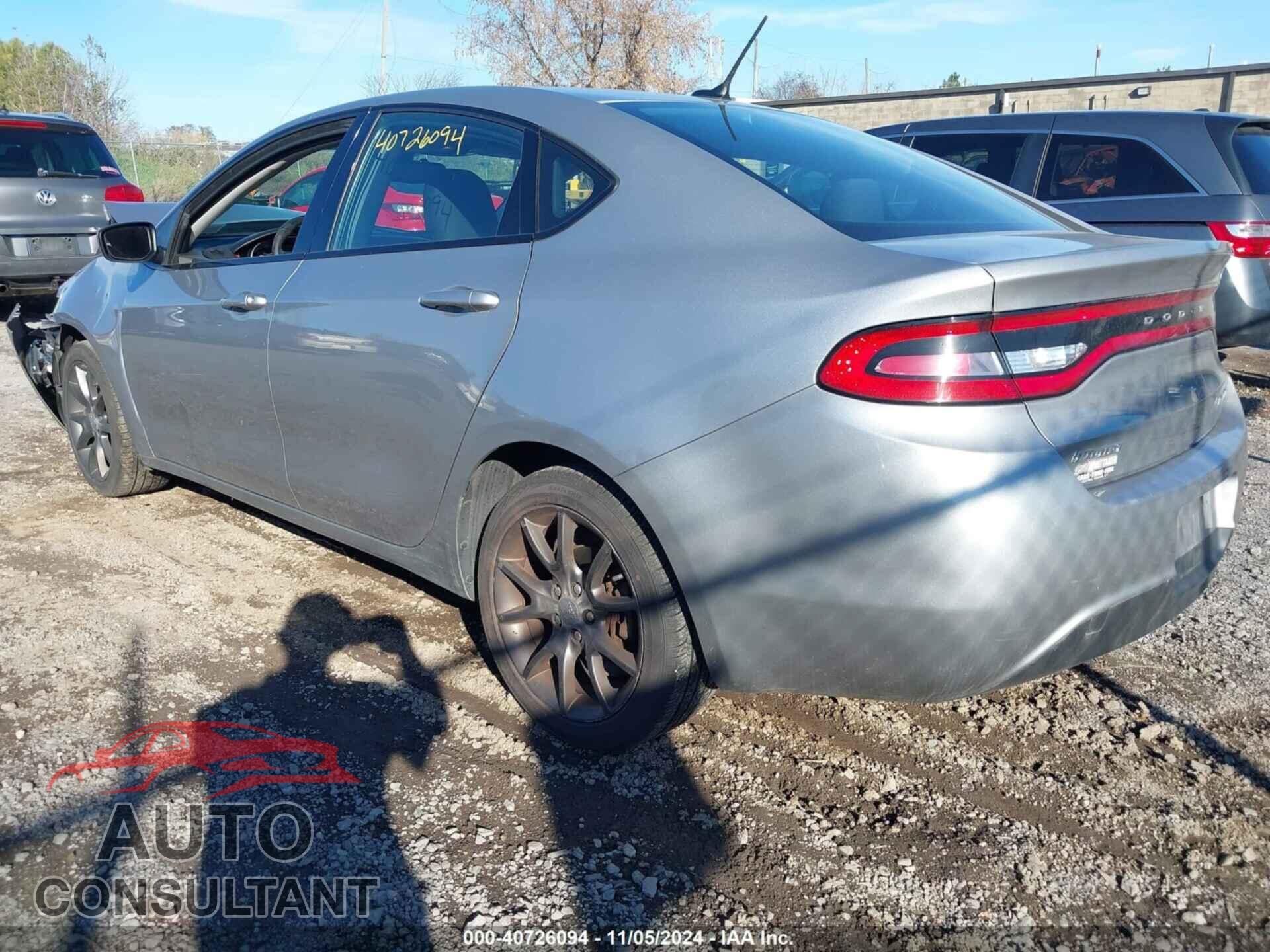 DODGE DART 2016 - 1C3CDFFA6GD822250