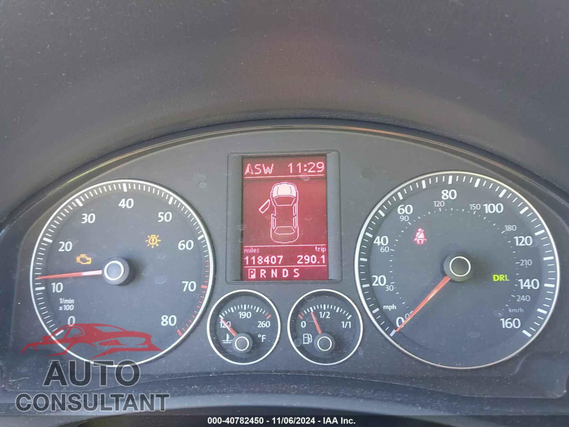 VOLKSWAGEN EOS 2009 - WVWBA71FX9V002047