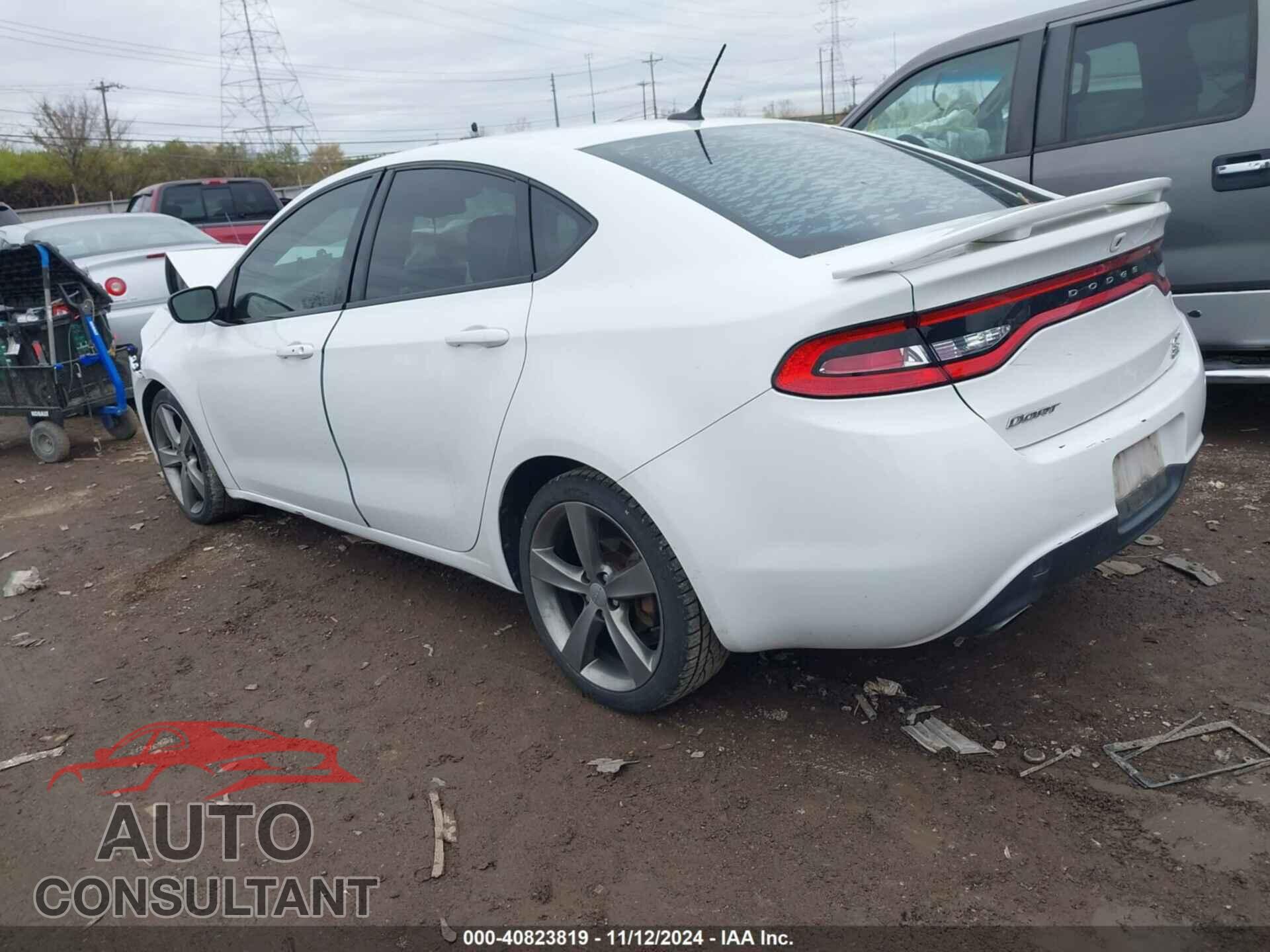 DODGE DART 2014 - 1C3CDFEB6ED673393