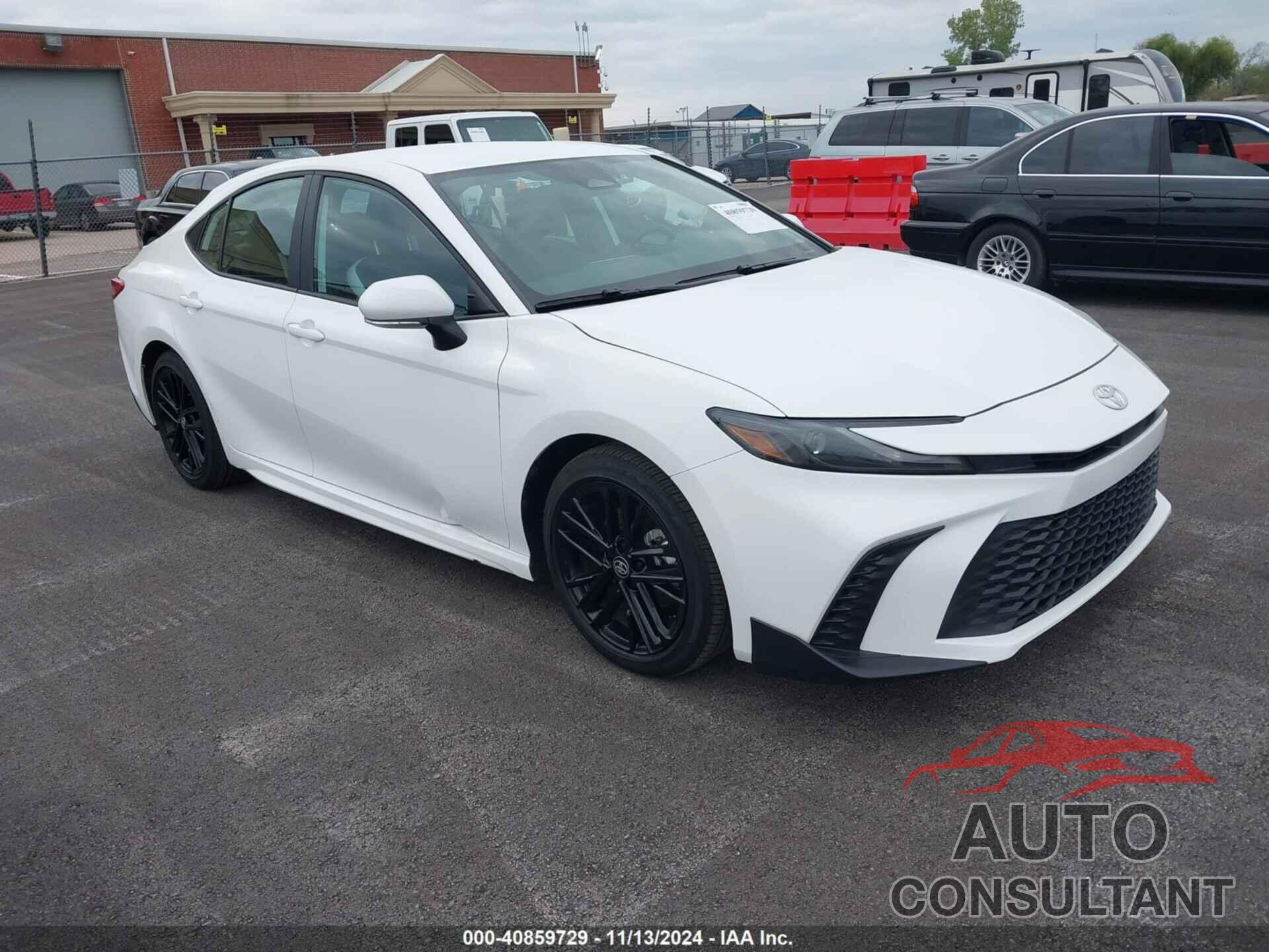 TOYOTA CAMRY 2025 - 4T1DAACK8SU022725