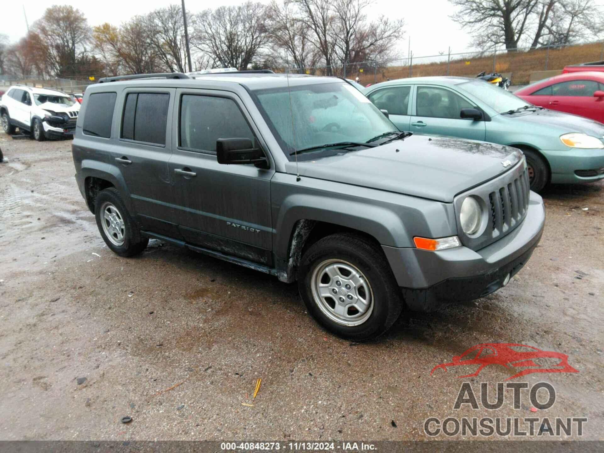 JEEP PATRIOT 2012 - 1C4NJPBA9CD571291