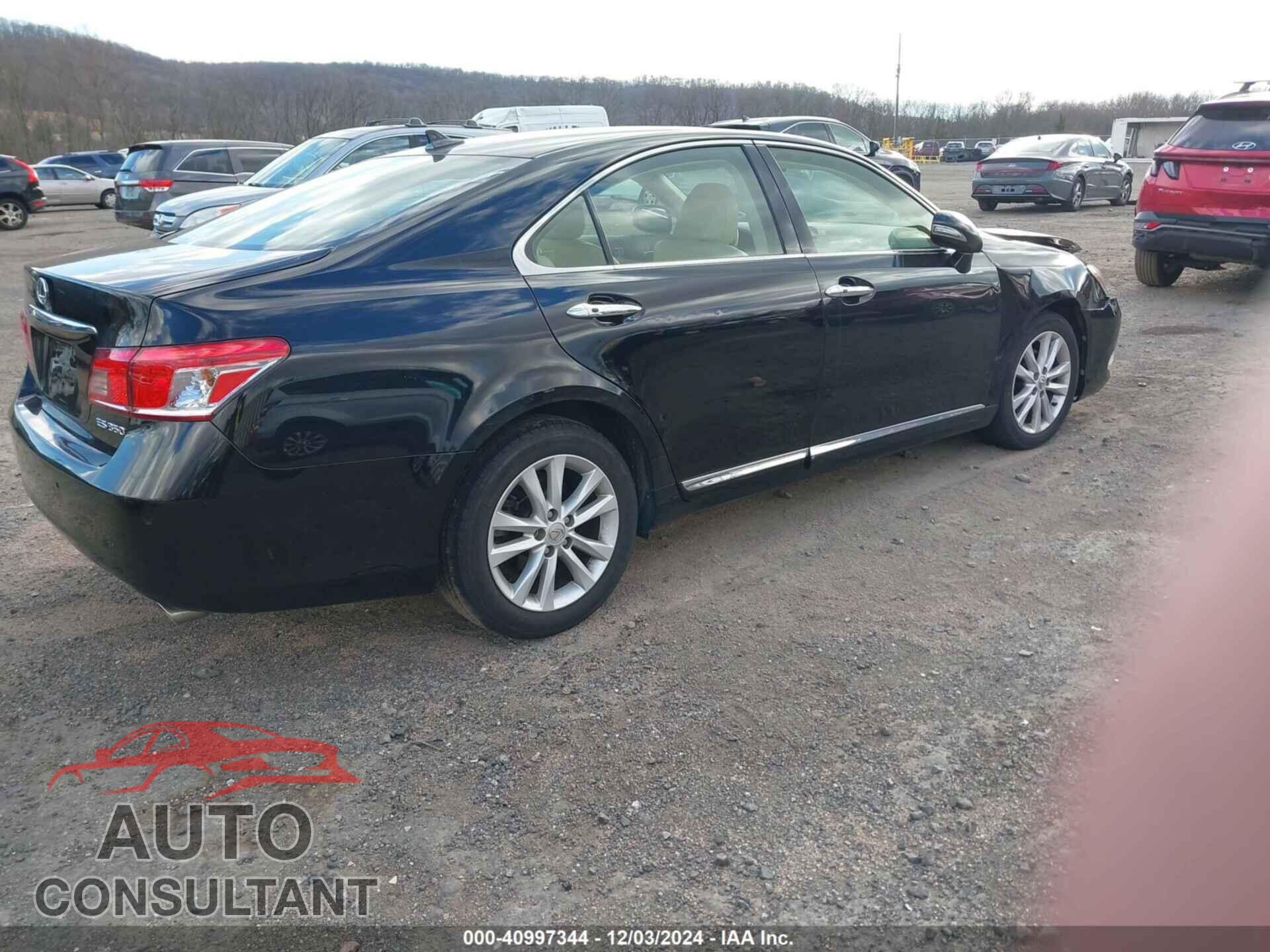 LEXUS ES 350 2010 - JTHBK1EG8A2391188