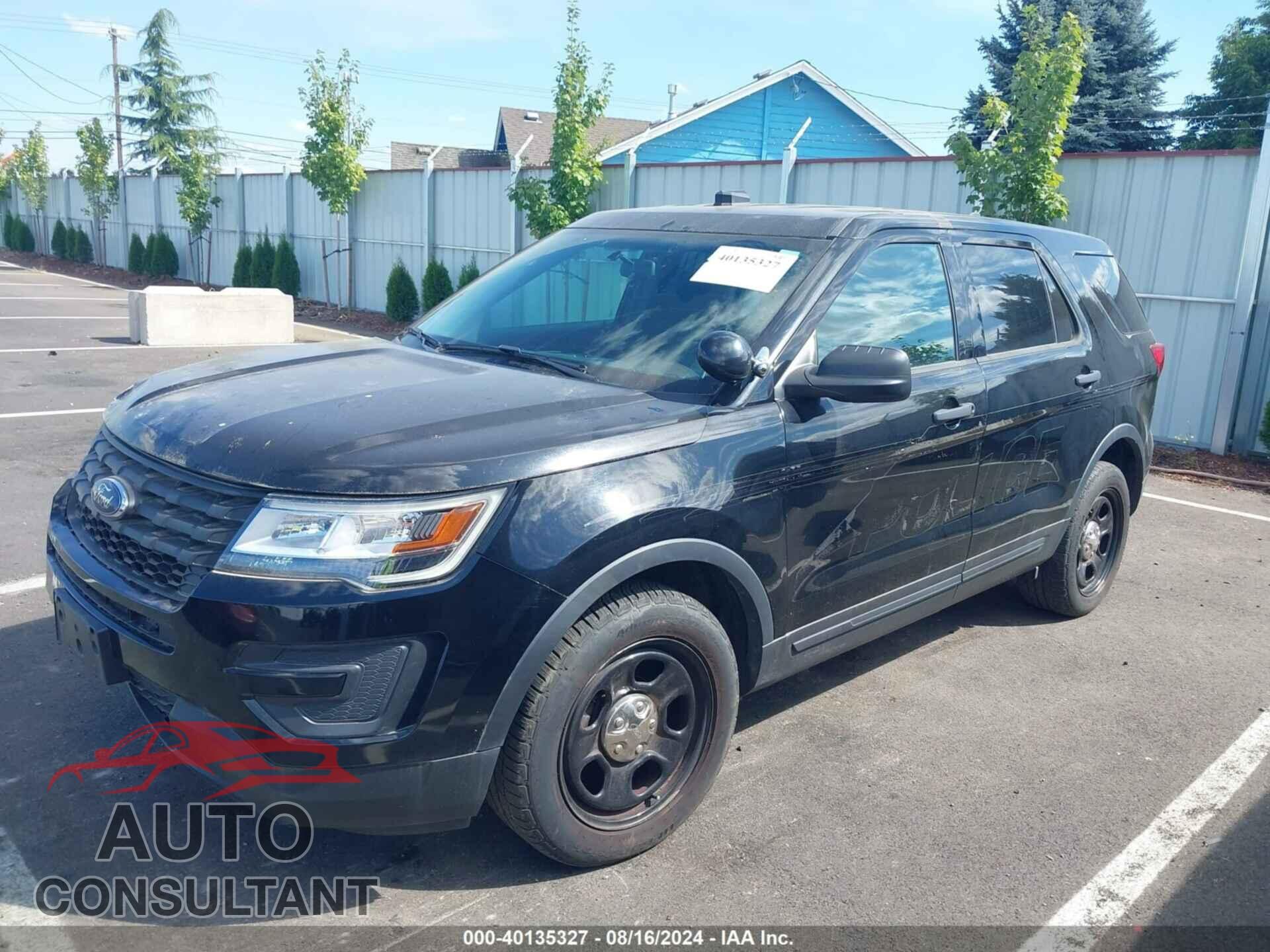 FORD POLICE INTERCEPTOR UTILITY 2018 - 1FM5K8AR3JGB12954