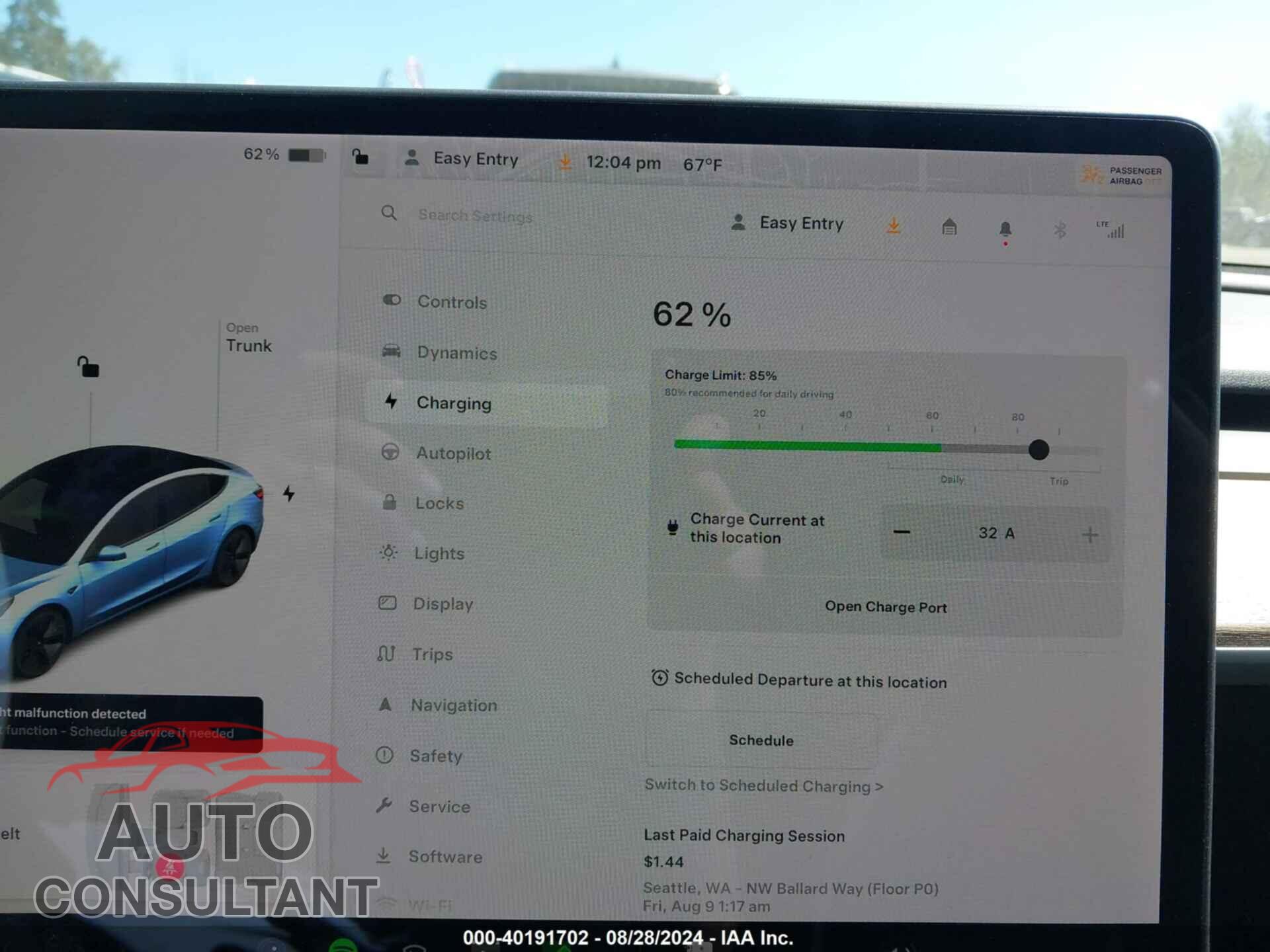 TESLA MODEL 3 2021 - 5YJ3E1EA9MF870827