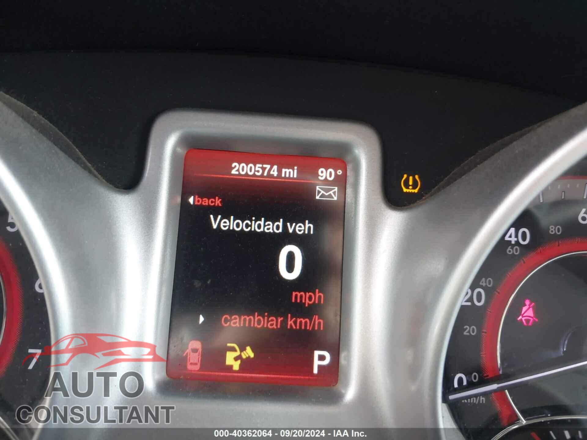 DODGE JOURNEY 2016 - 3C4PDCBBXGT198425