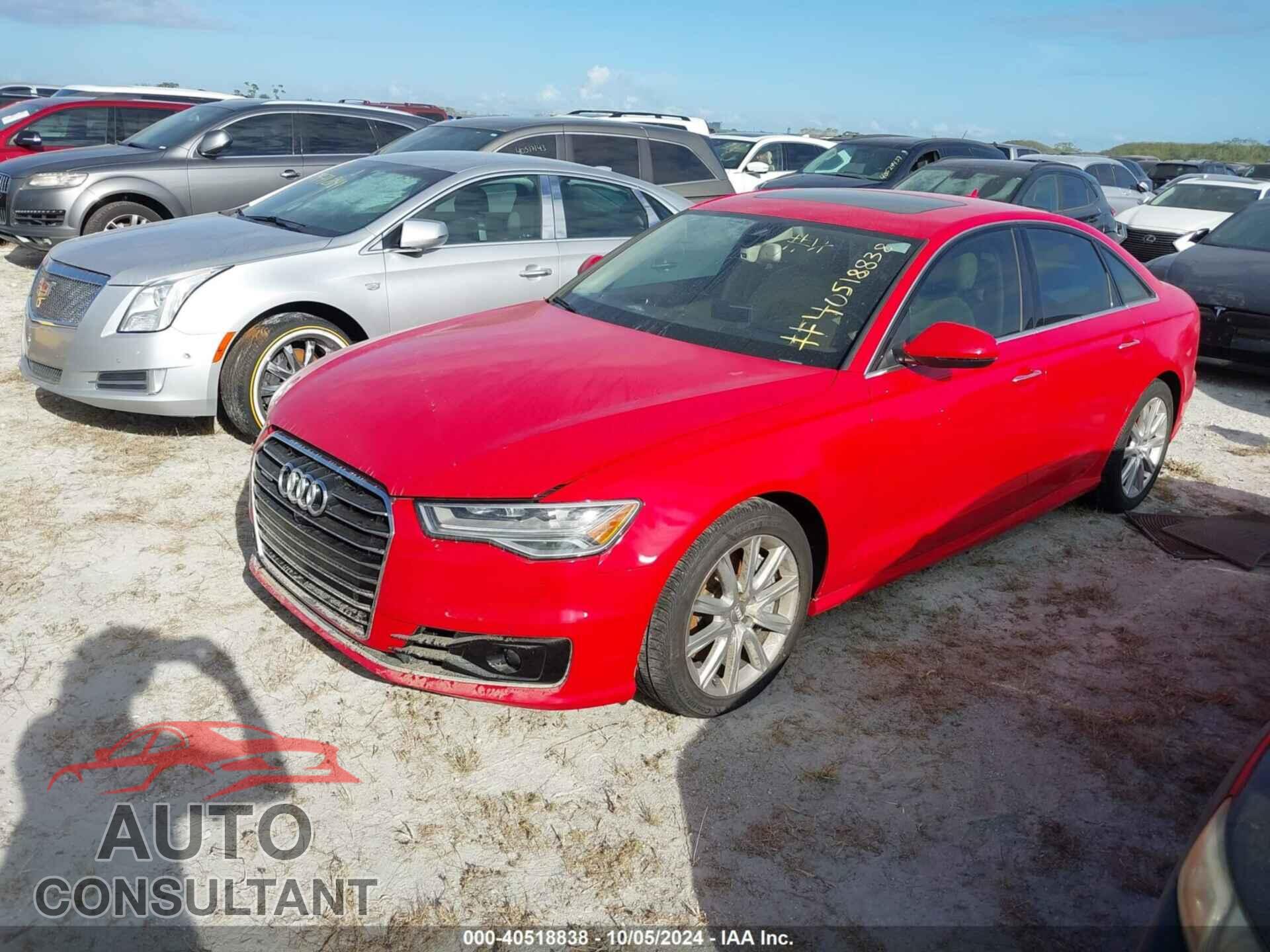 AUDI A6 2016 - WAUHMAFC8GN022286