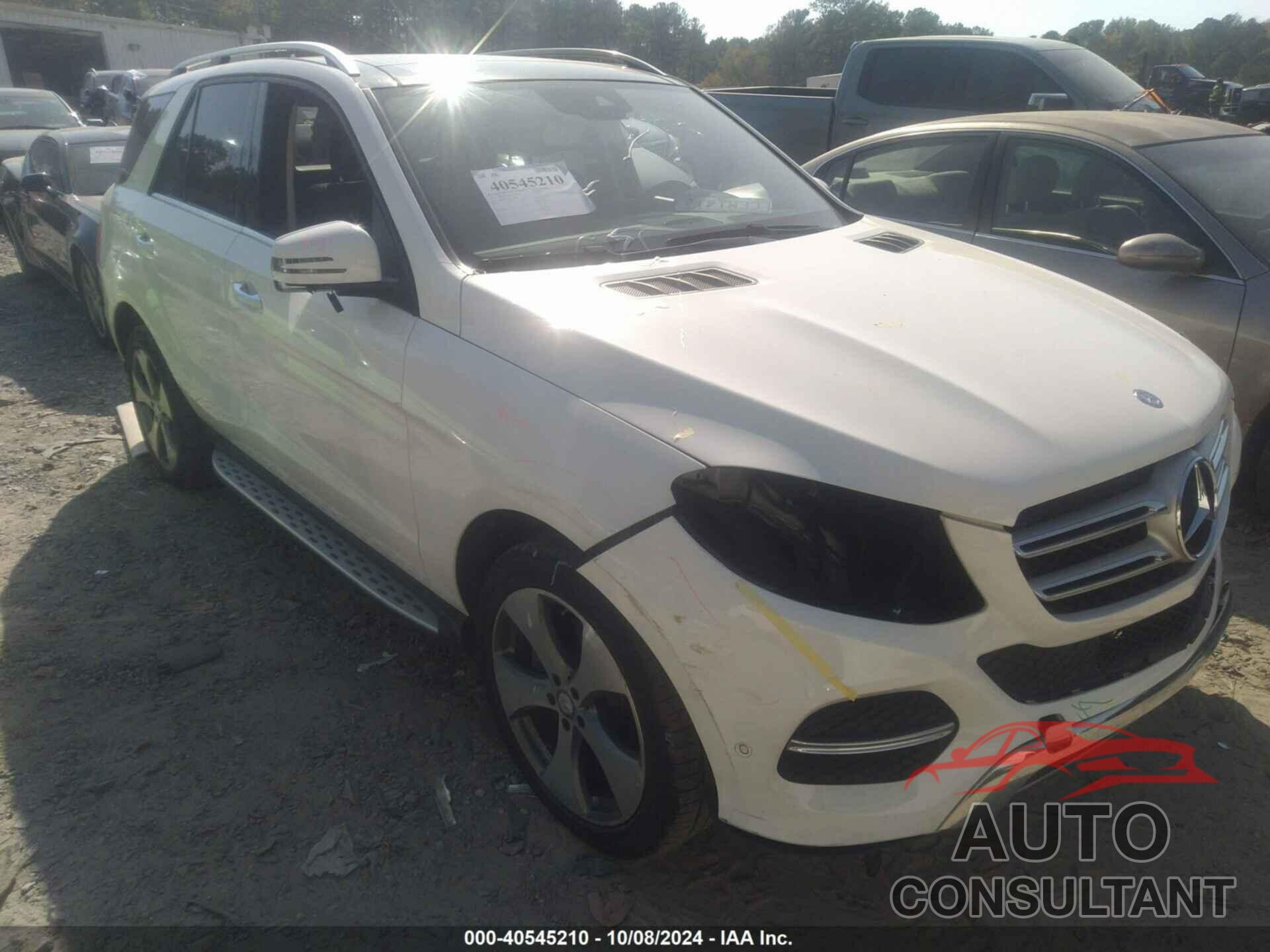 MERCEDES-BENZ GLE 350 2016 - 4JGDA5JB5GA708787
