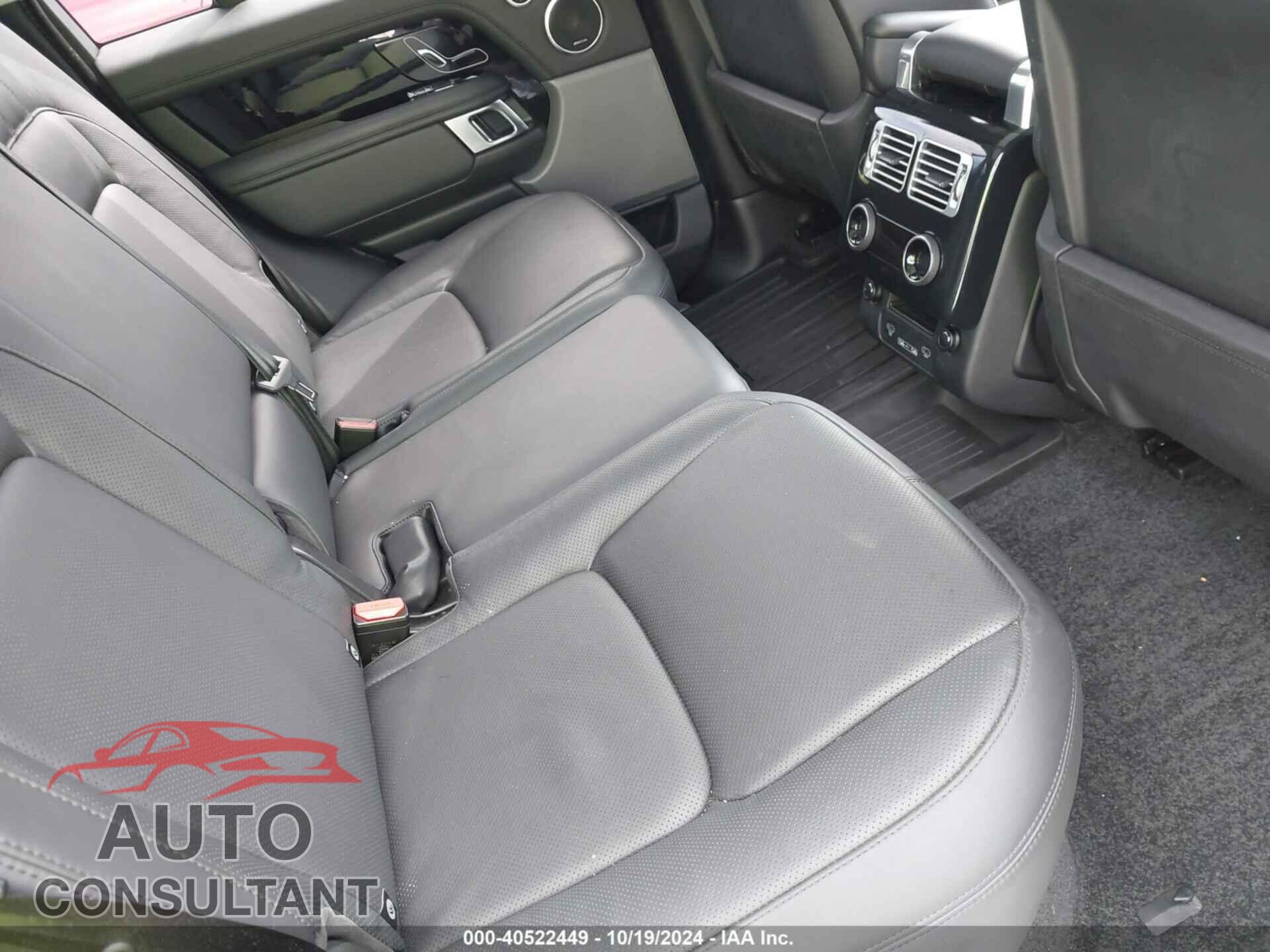 LAND ROVER RANGE ROVER 2019 - SALGS2RE3KA538328