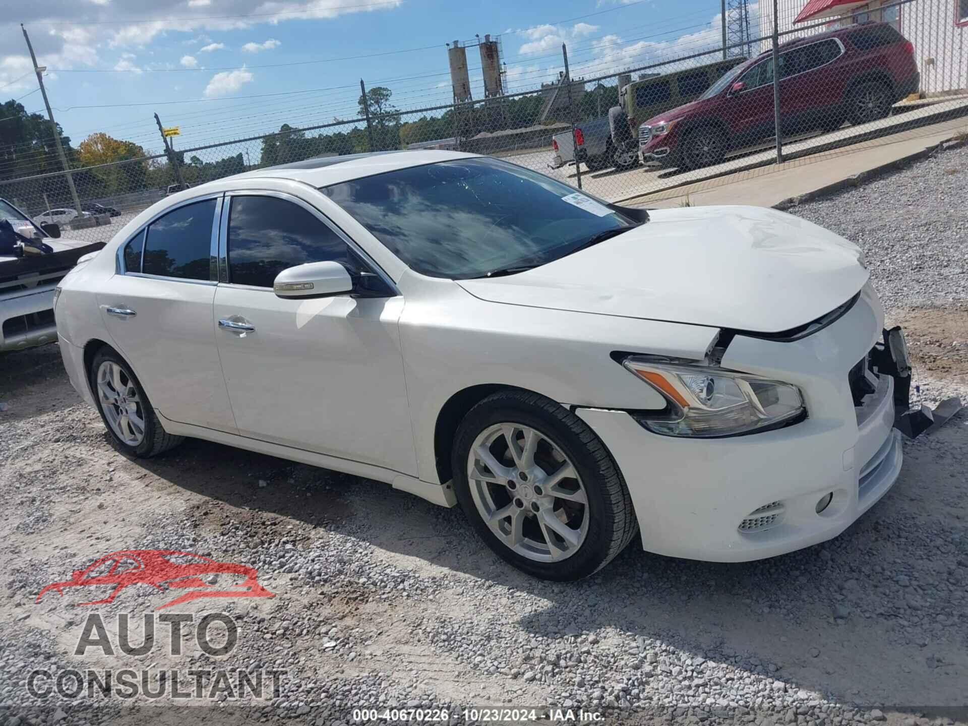 NISSAN MAXIMA 2012 - 1N4AA5AP5CC802496